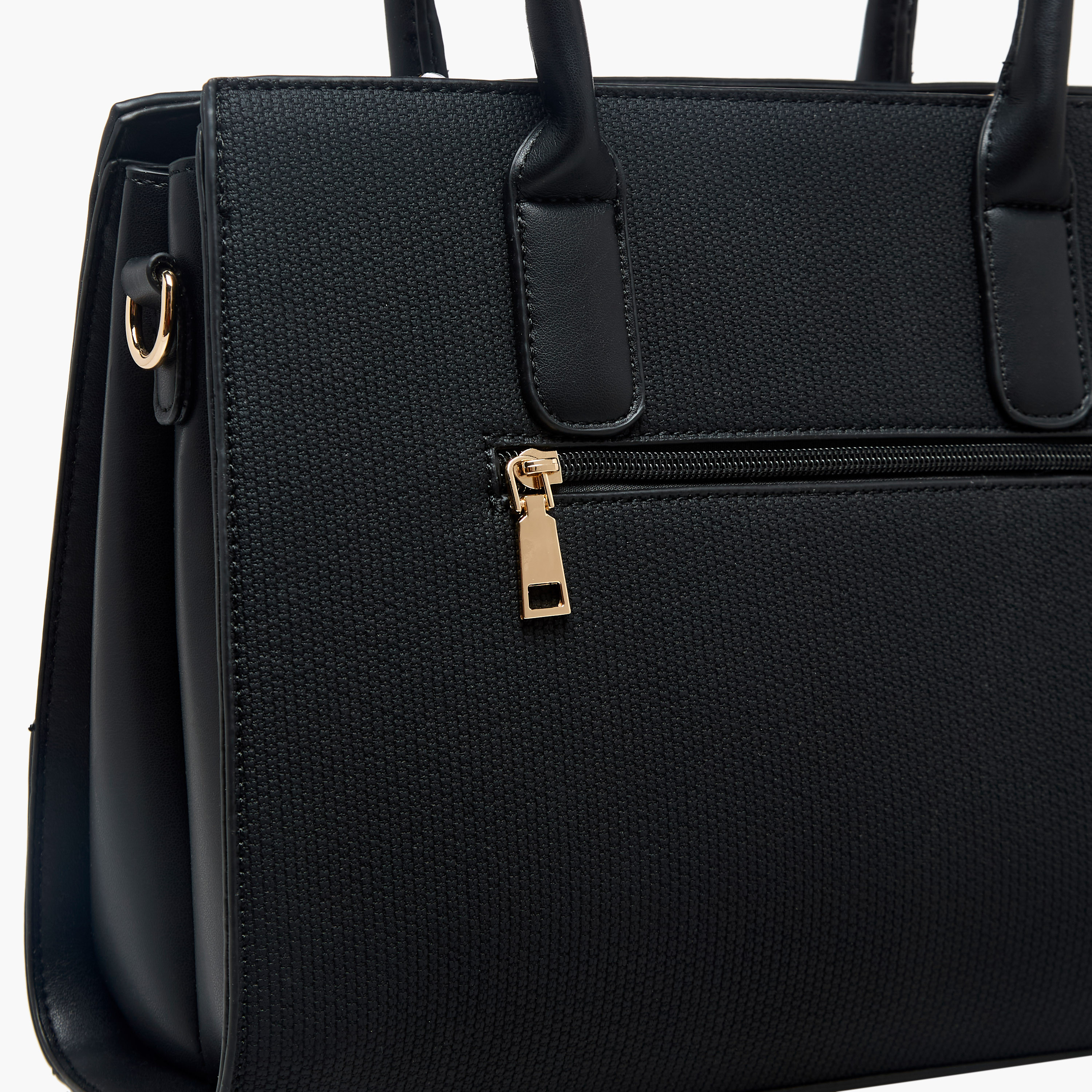 Adore Tom Scarf Accent Tote Bag with Pouch-women-bagsandwallets-handbags-image-6
