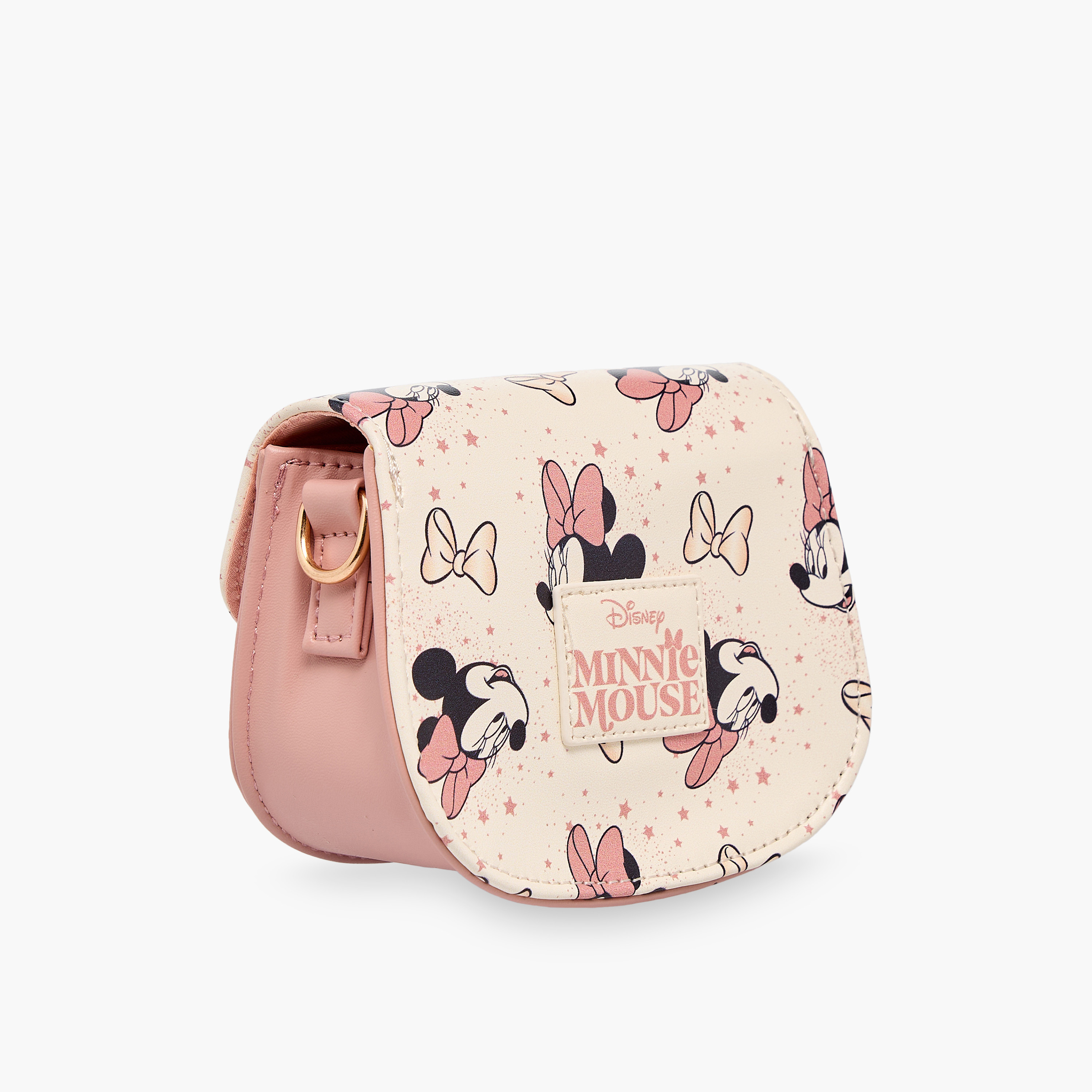شنطة كروس بودي بحزام سلسلة قابل للفصل وطبعات ميني ماوس من ديزني-girls-accessories-bags-image-5