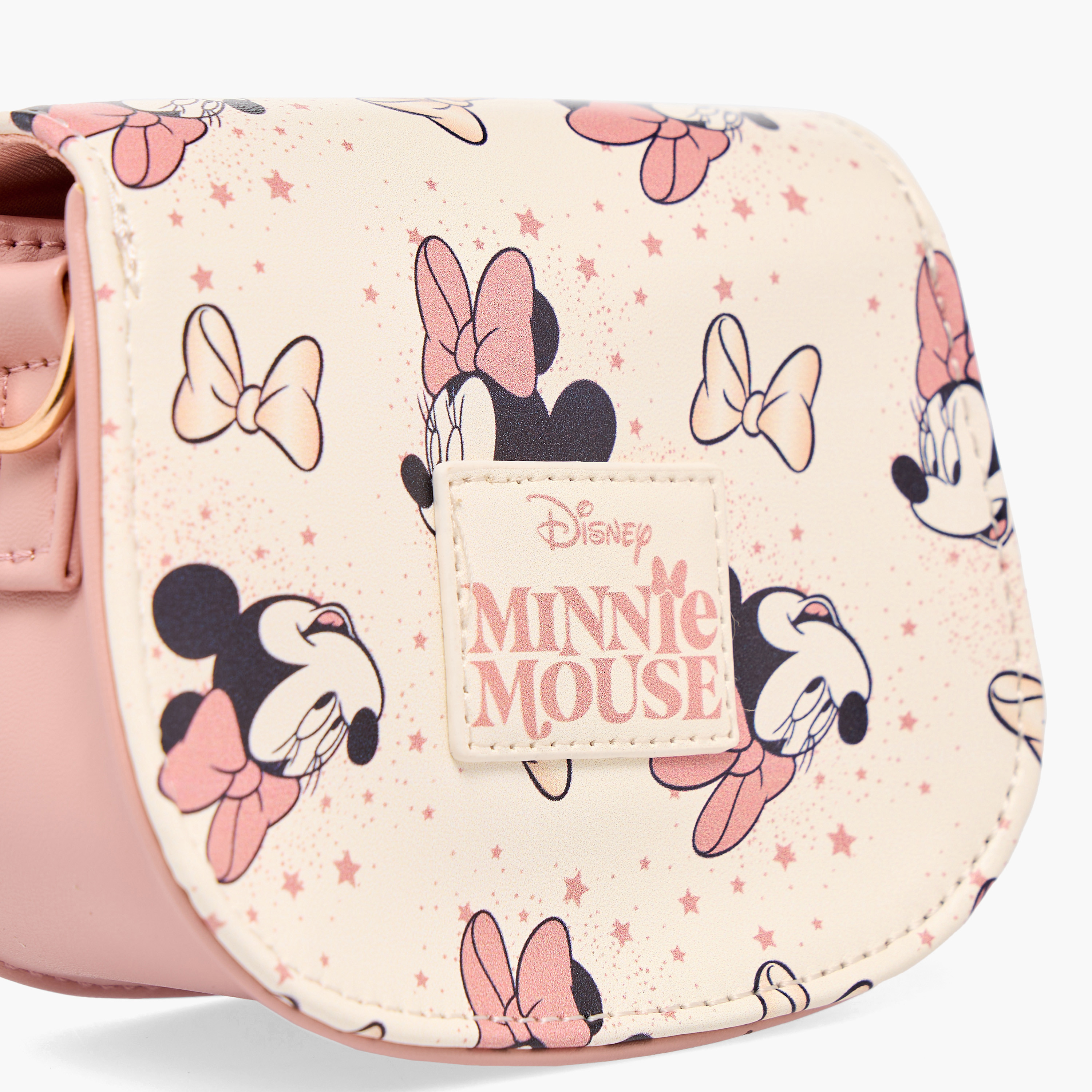 شنطة كروس بودي بحزام سلسلة قابل للفصل وطبعات ميني ماوس من ديزني-girls-accessories-bags-image-6