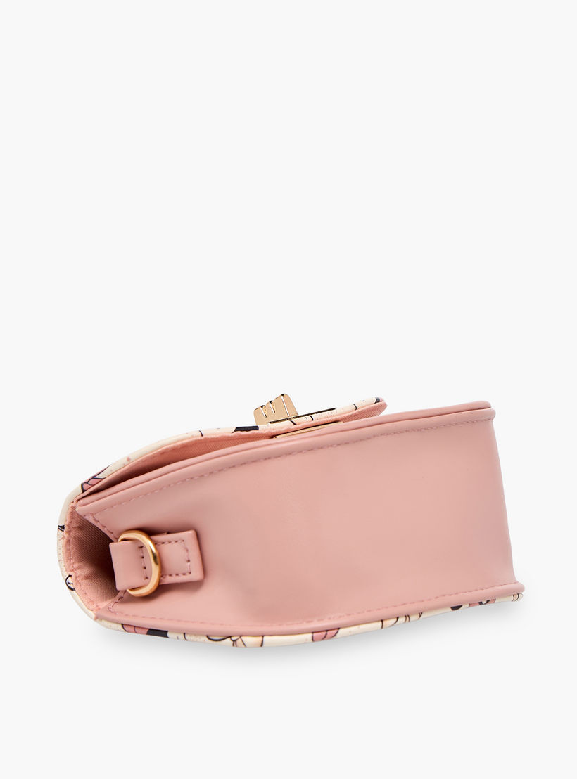 شنطة كروس بودي بحزام سلسلة قابل للفصل وطبعات ميني ماوس من ديزني-girls-accessories-bags-image-7