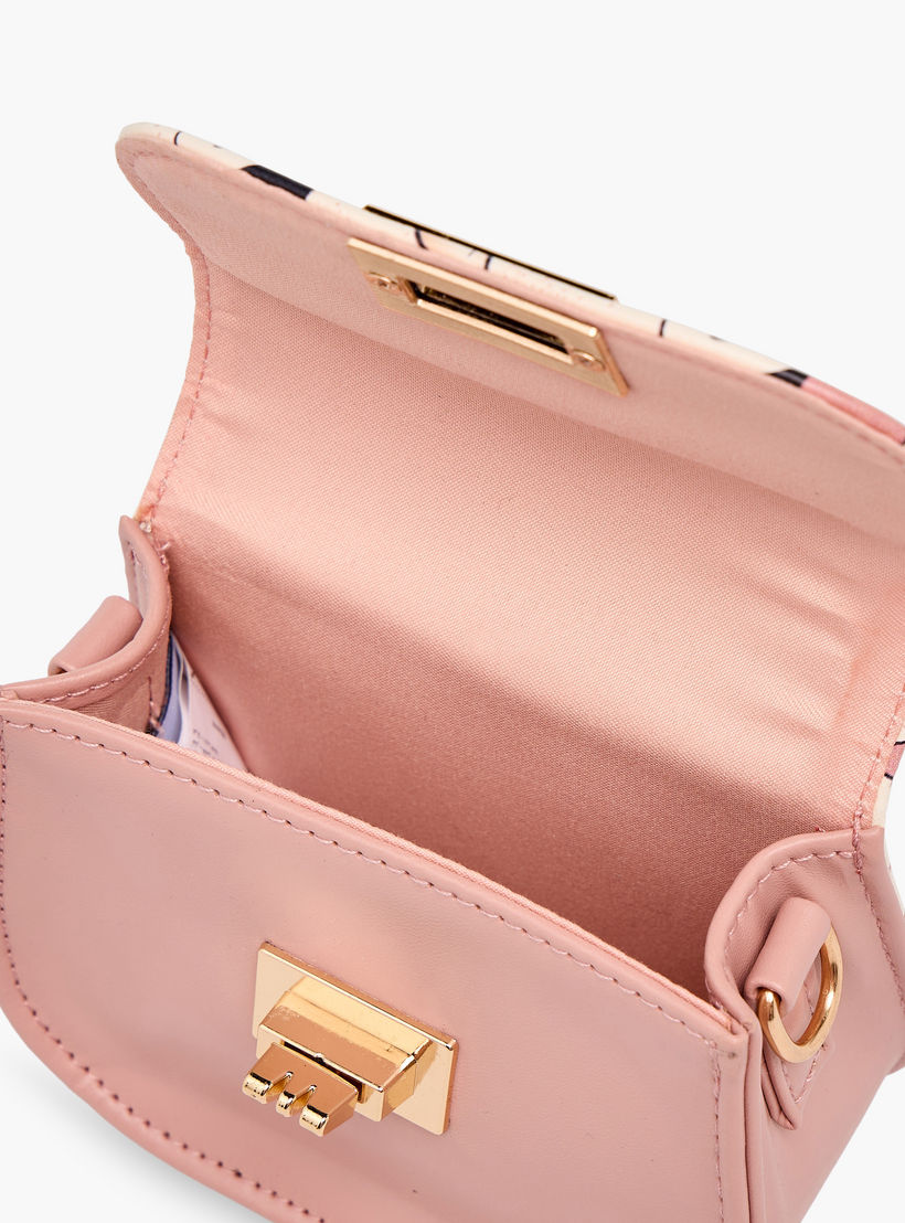 شنطة كروس بودي بحزام سلسلة قابل للفصل وطبعات ميني ماوس من ديزني-girls-accessories-bags-image-8