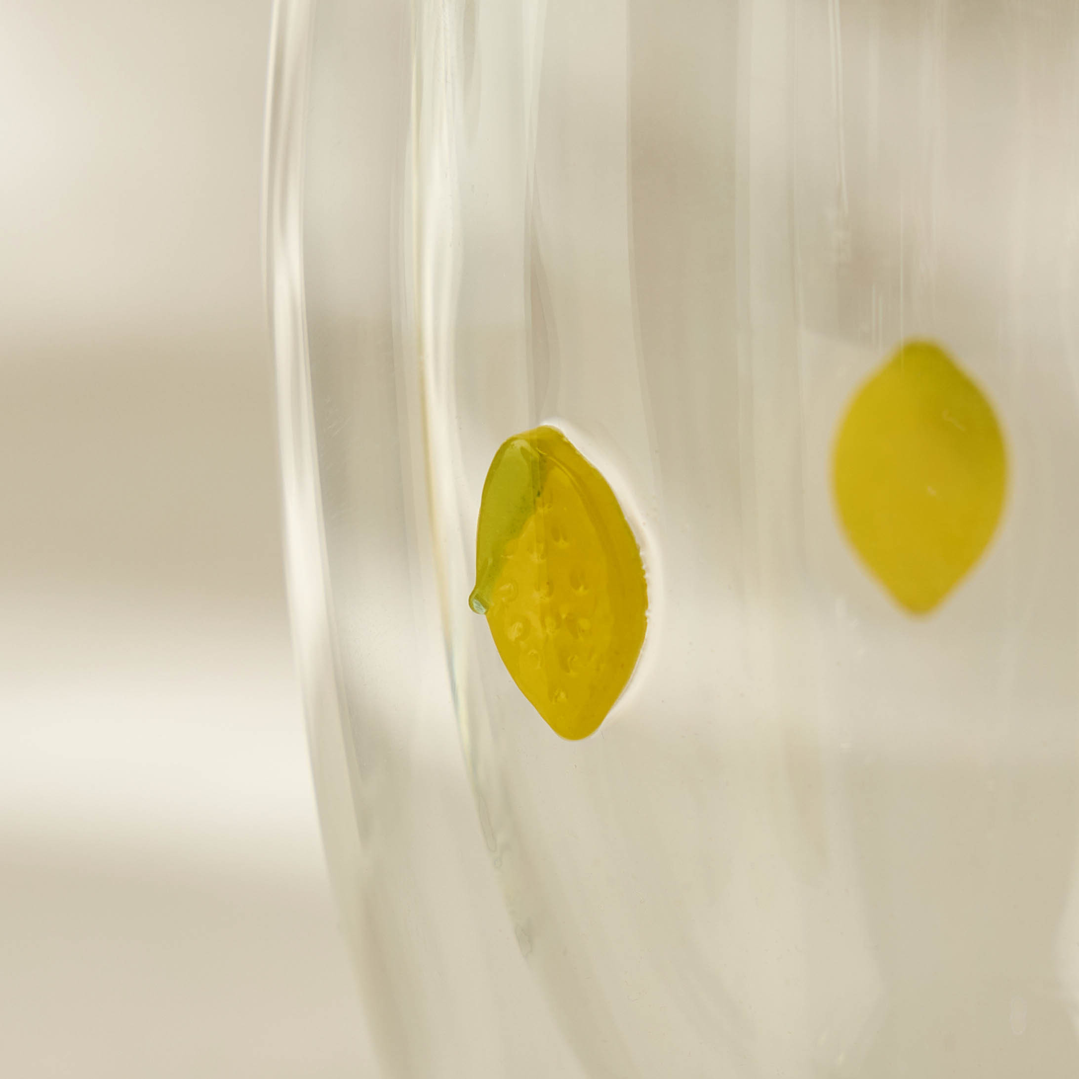 Lemon Accent Double Wall Glass Mug- 320 ml-household-dining-teaandcoffee-mugsandcups-image-3
