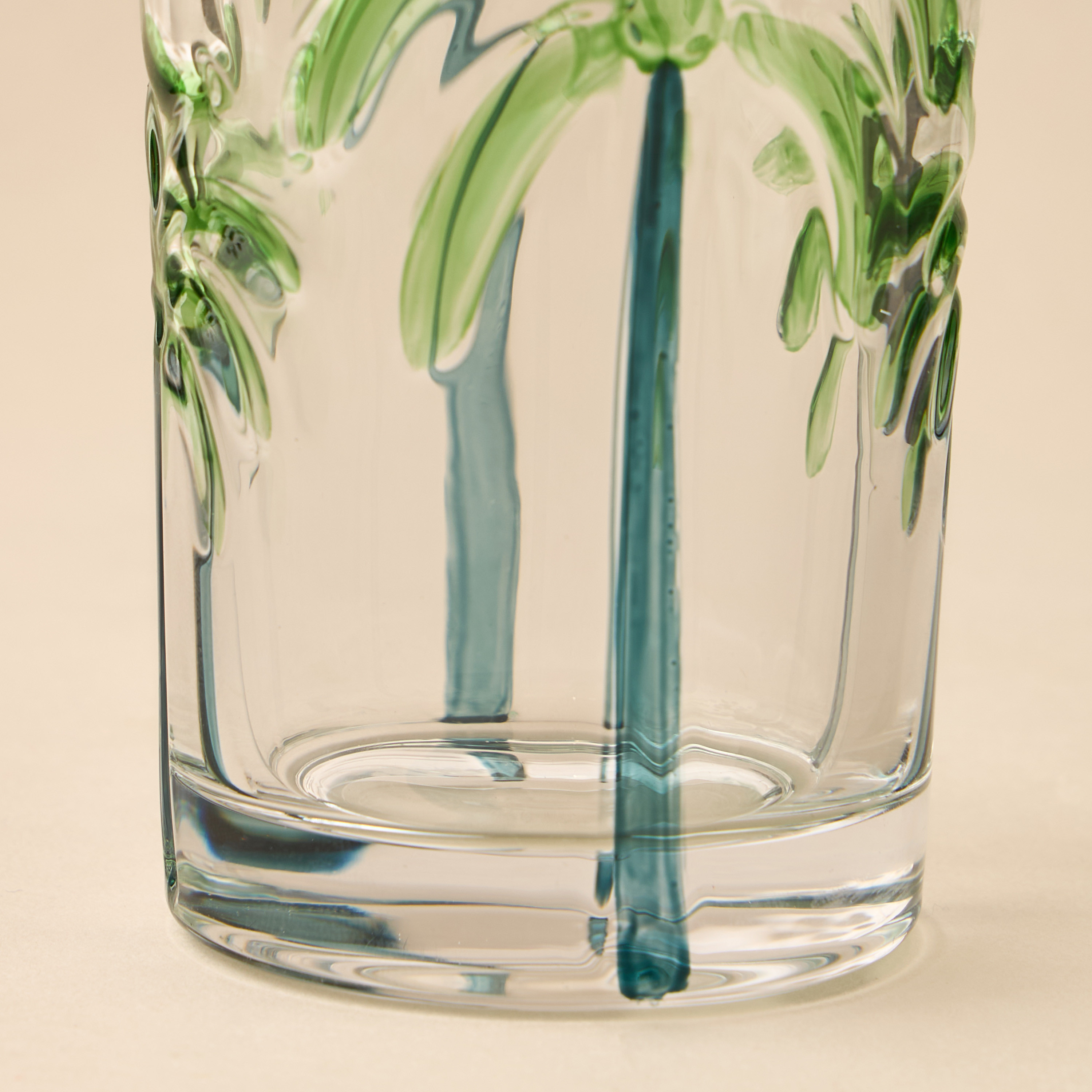 Palm Tree Debossed Highball Glass-household-dining-glassware-drinkingglasses-image-2