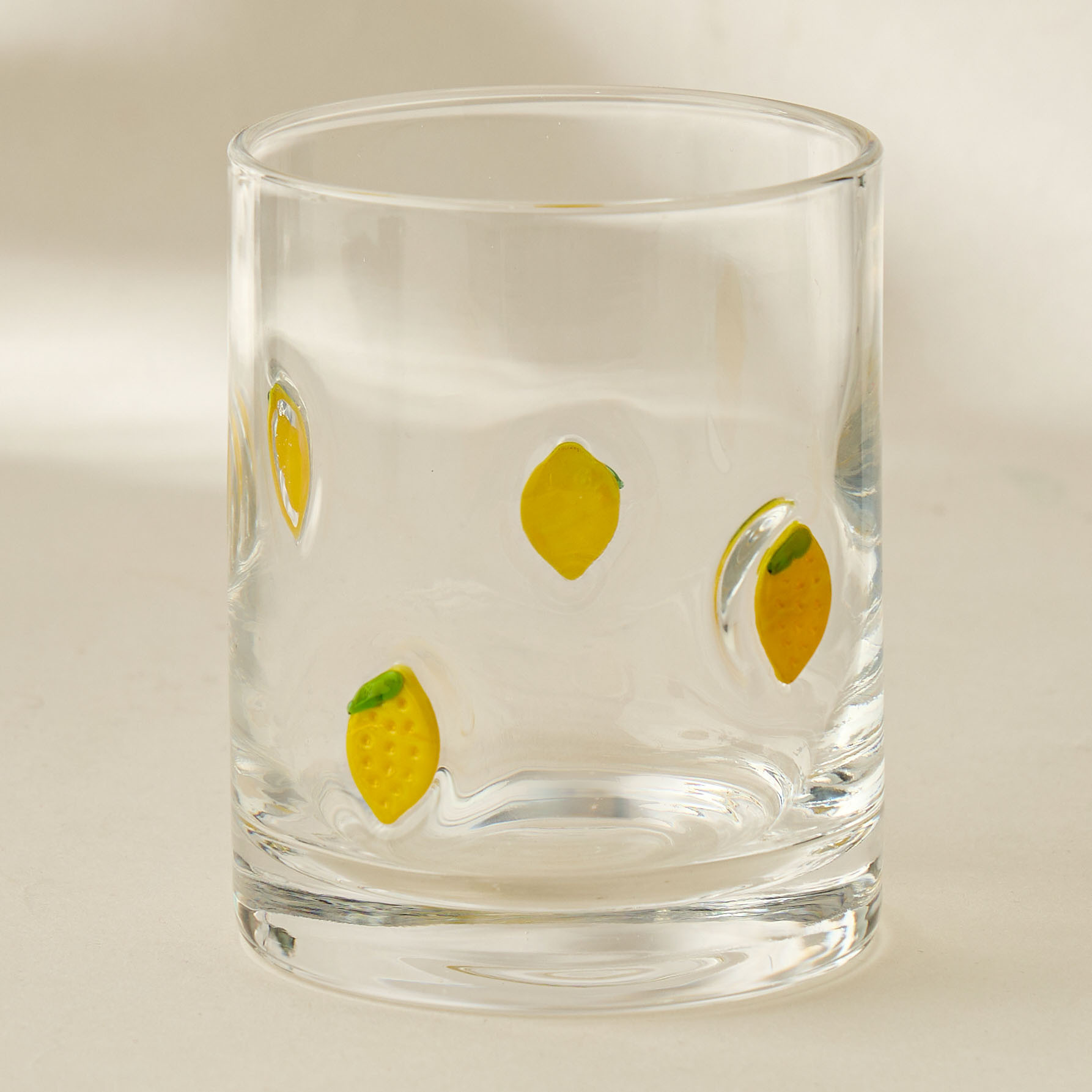 Lemon Accent DOF Glass- 300 ml-household-dining-glassware-drinkingglasses-image-1