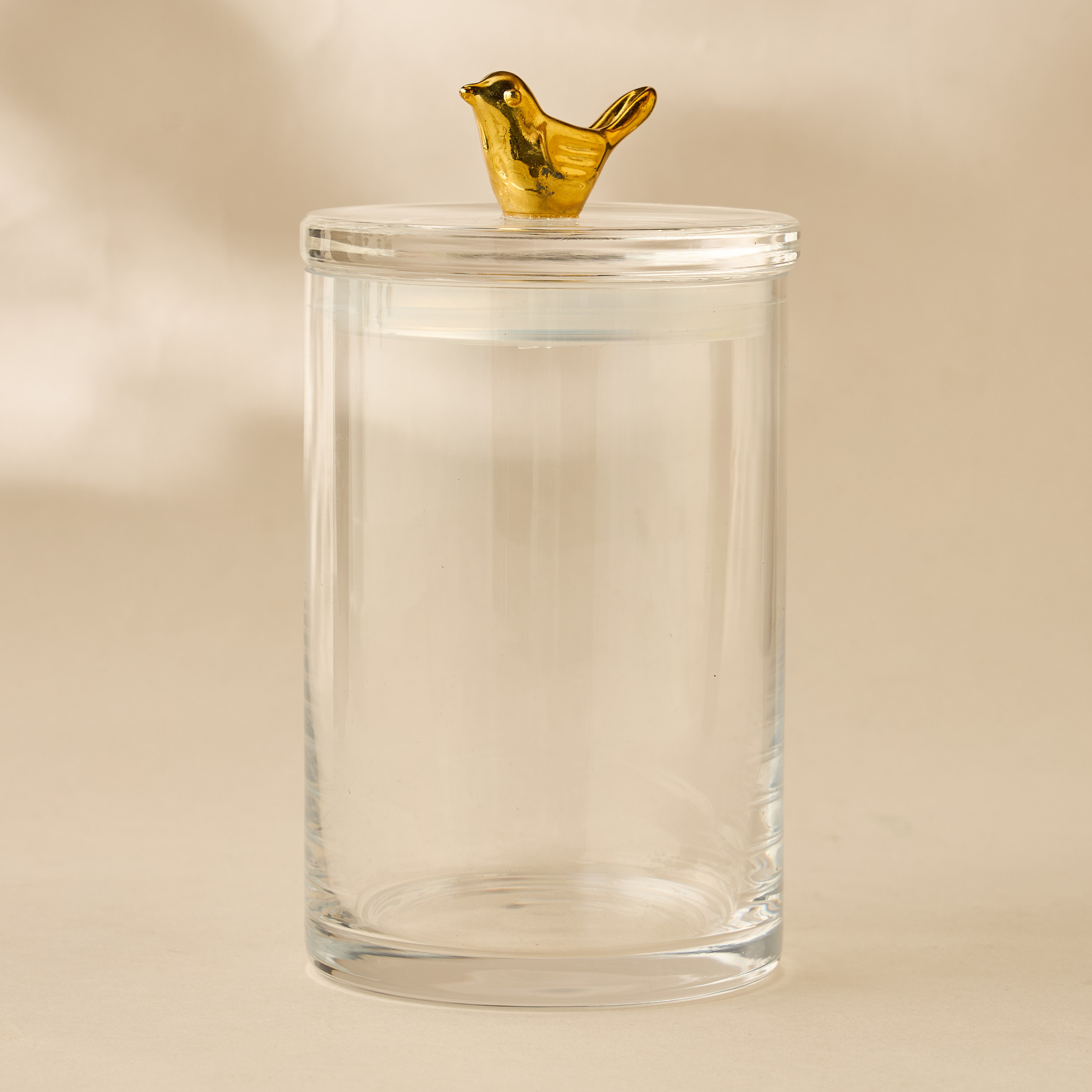 Bird Accent Glass Canister - 500 ml-household-kitchen-foodstorage-containers-image-2