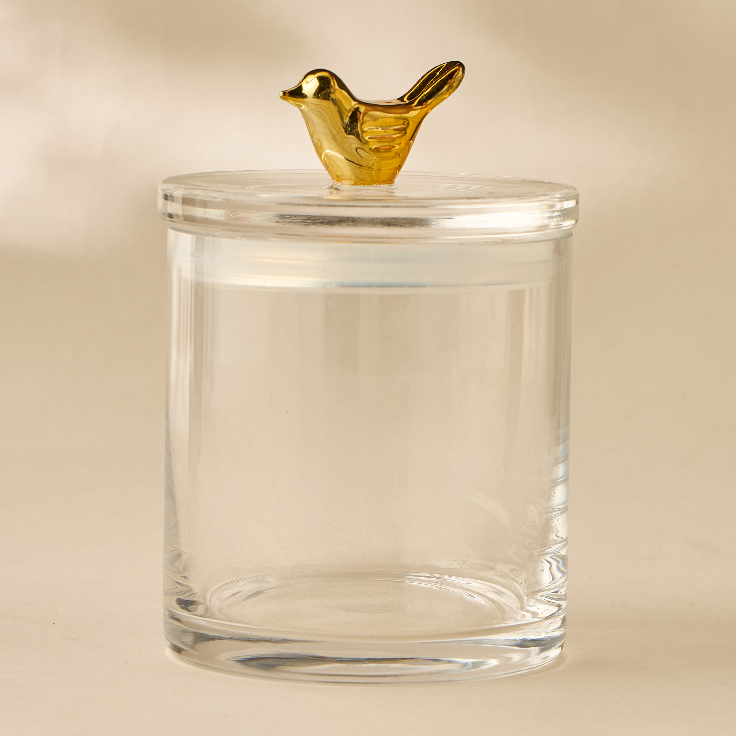 Bird Accent Glass Canister - 500 ml-household-kitchen-foodstorage-containers-image-3