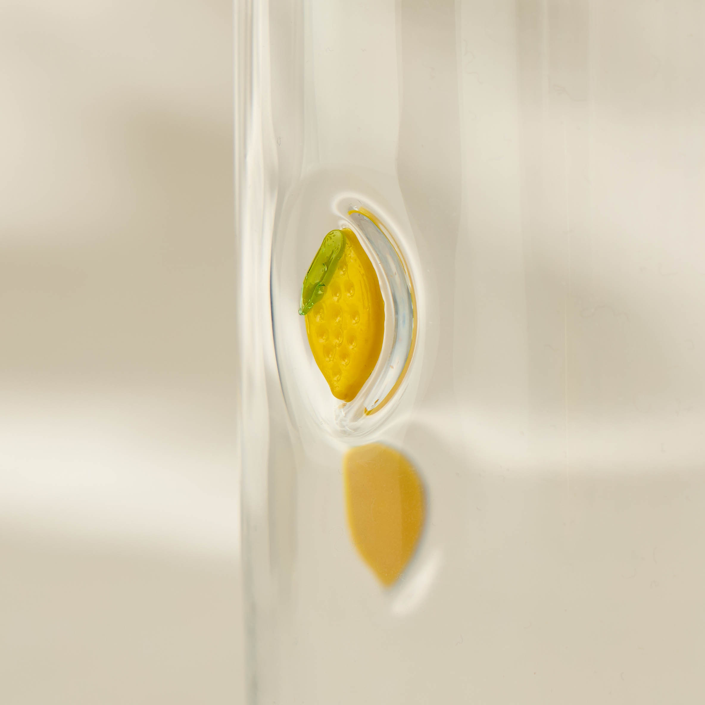 Lemon Accent Glass Canister - 800 ml-household-kitchen-foodstorage-containers-image-2