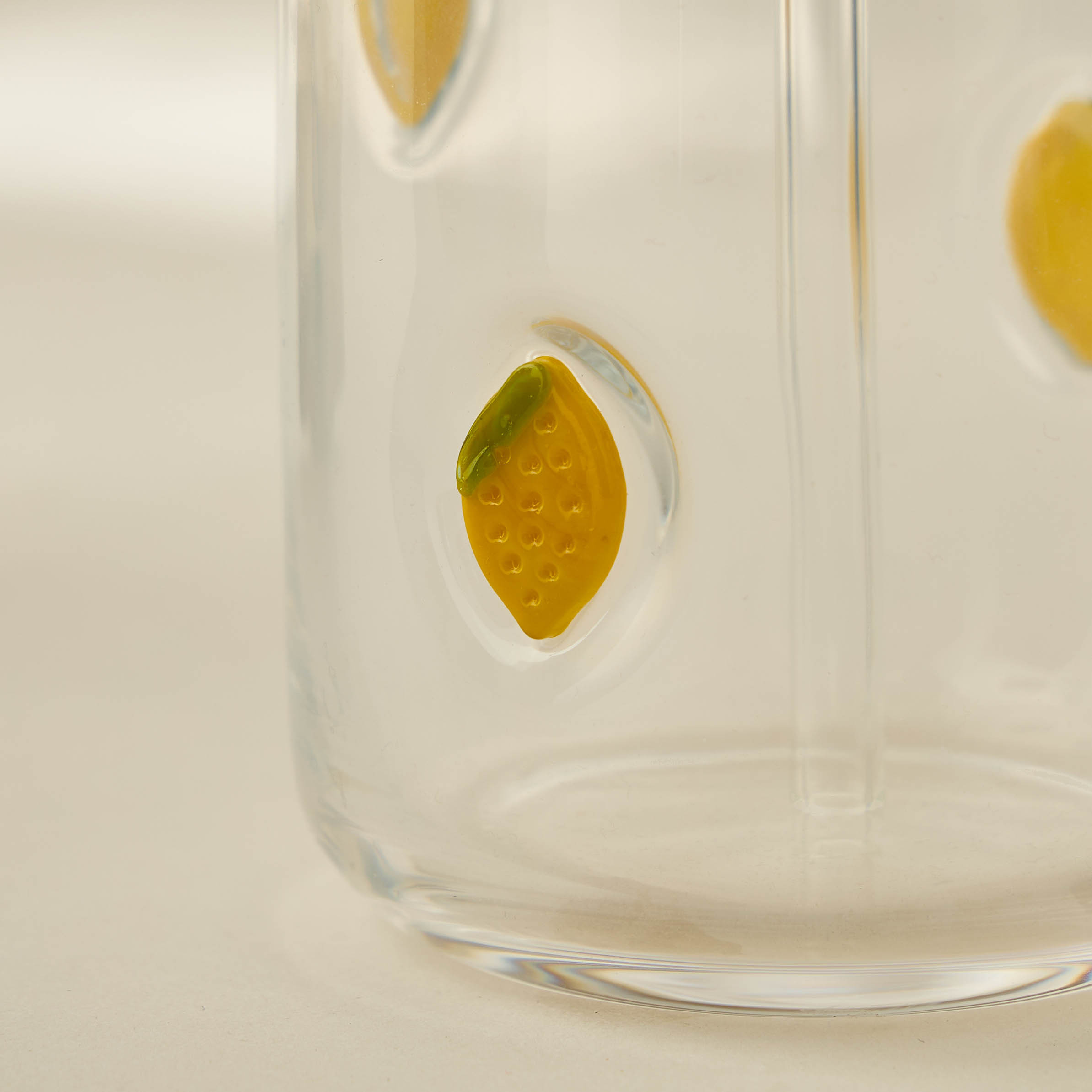 Lemon Accent Glass Sipper Bottle- 530 ml-household-dining-glassware-drinkingglasses-image-4