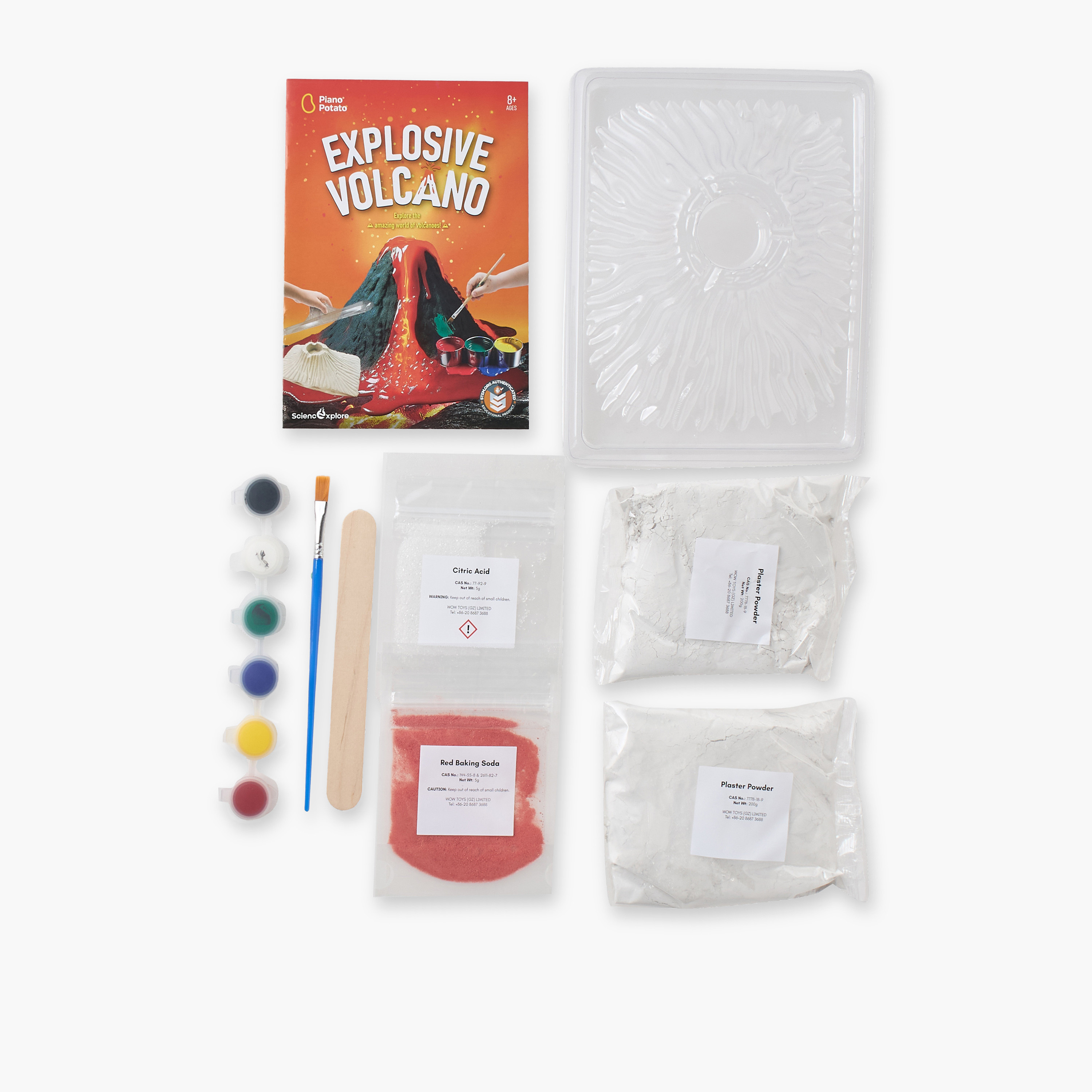 Generic Explosive Volcano Science Experiment Set-school-artsandcrafts-image-1