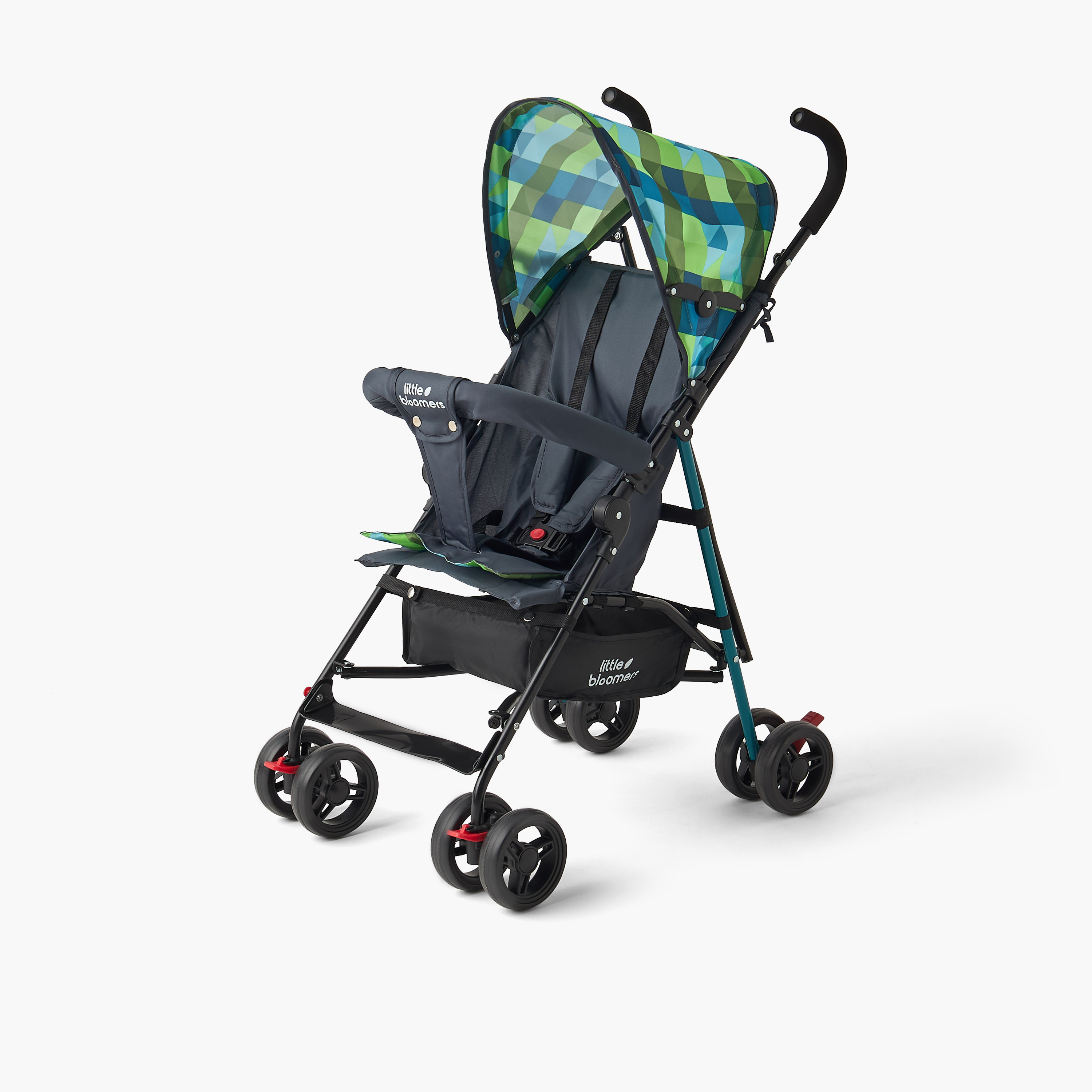 Little Bloomers Buggy Stroller Foldable, Sun Canopy and Storage Basket-baby-gear-strollersandprams-strollers-image-1
