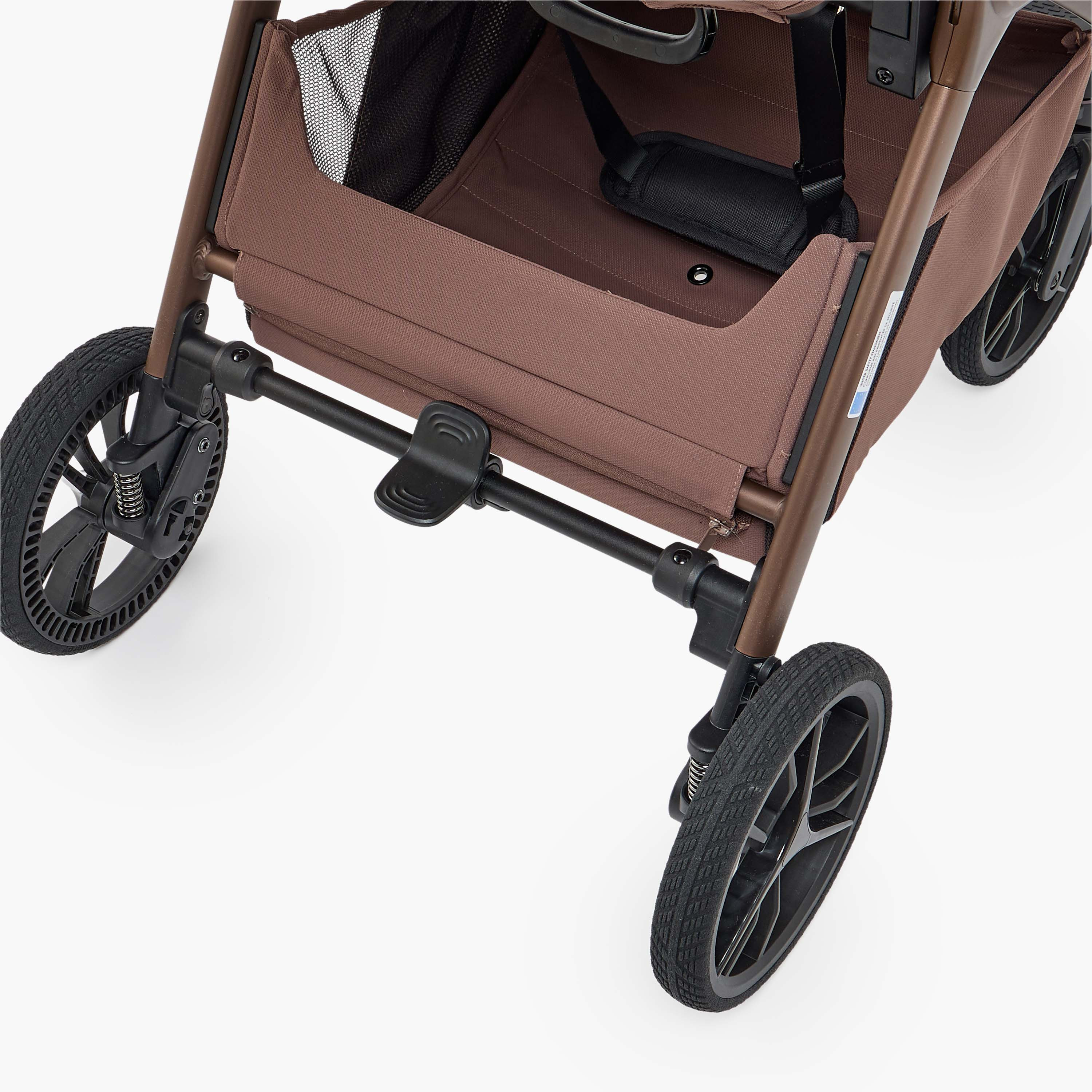 عربة أطفال بمظلة وسلة تخزين كورفيل من جيجلز-baby-gear-strollersandprams-strollers-image-7