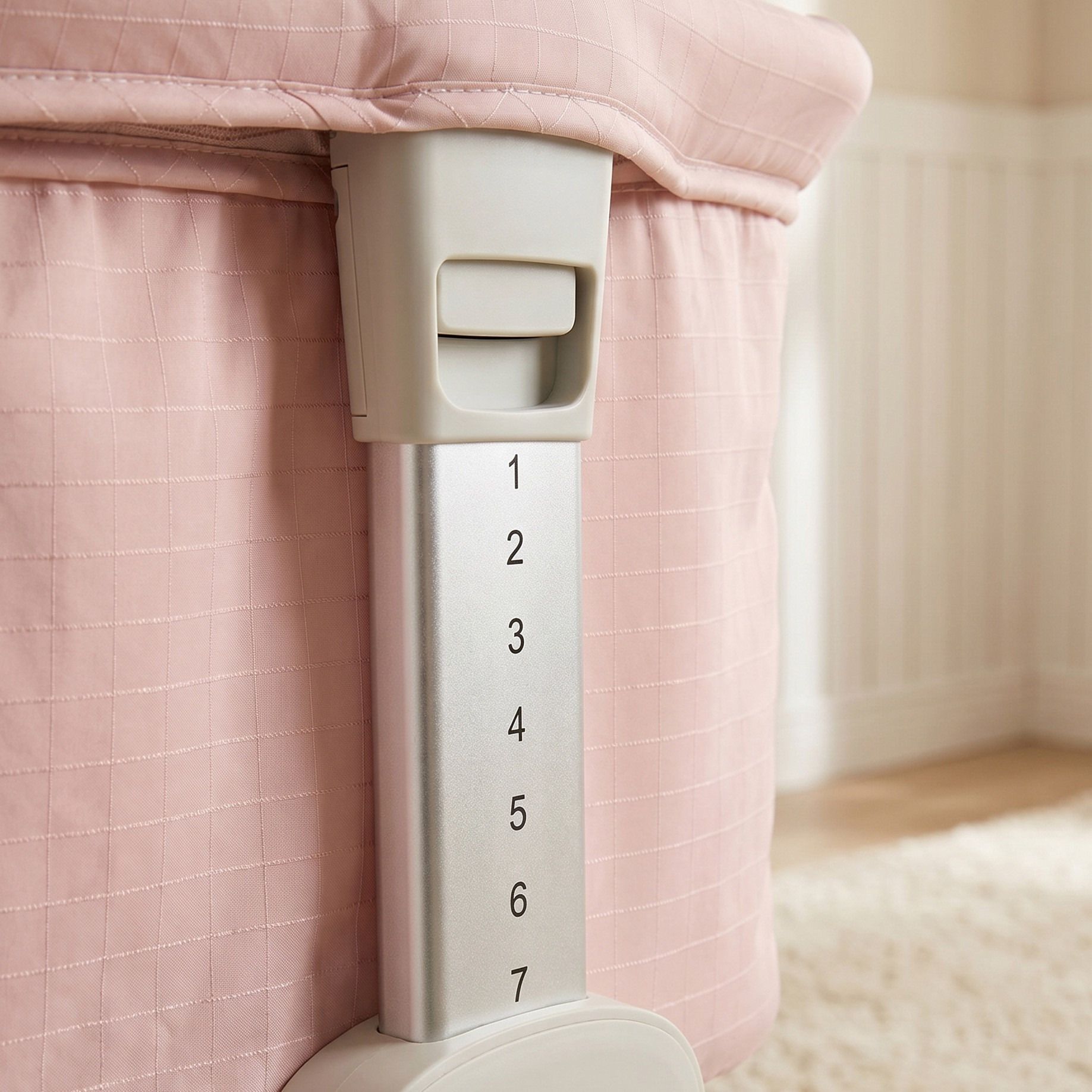 Juniors Percy Baby Bassinet with Adjustable Height-baby-nursery-furniture-cribsandbeds-bassinets-image-9