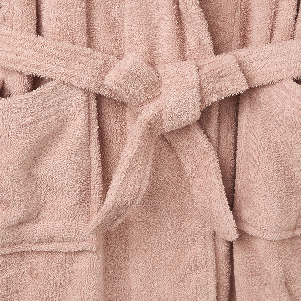 Halo Shawl Collar 400 GSM Bathrobe with Belt - Small-household-bathandlaundry-bathlinen-bathrobesandslippers-bathrobes-image-4