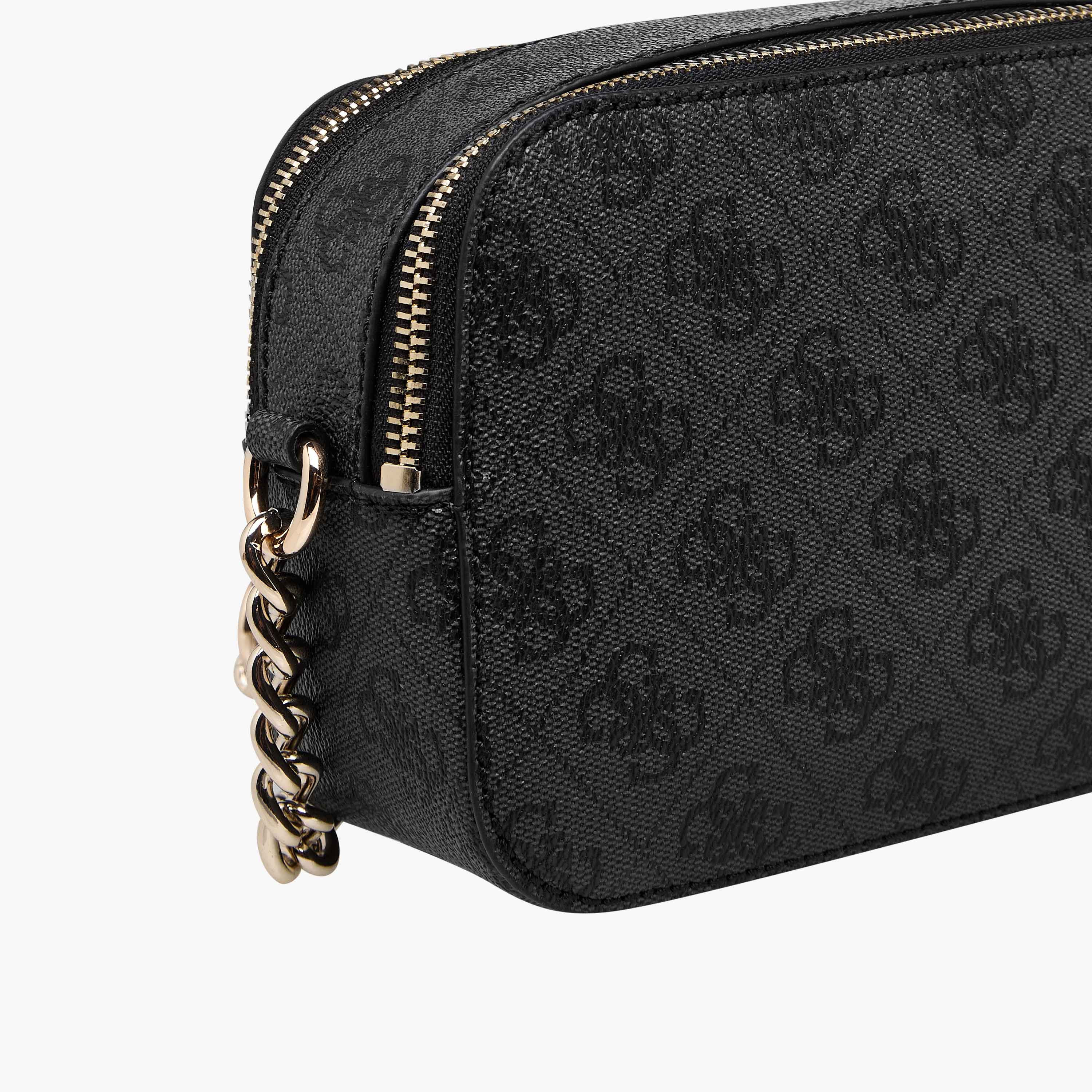Guess Noelle II Monogram Print Crossbody Bag with Chain Strap-women-bagsandwallets-handbags-image-6