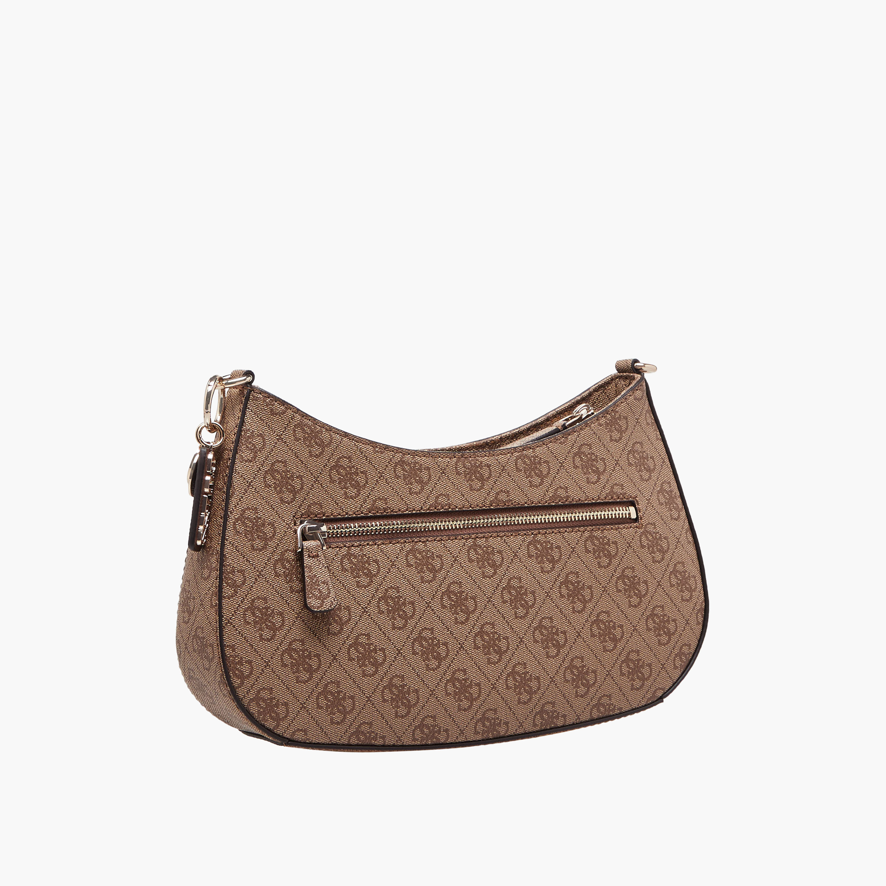 Guess NOELLE II Monogram Print Shoulder Bag with Detachable Strap-women-bagsandwallets-handbags-image-4