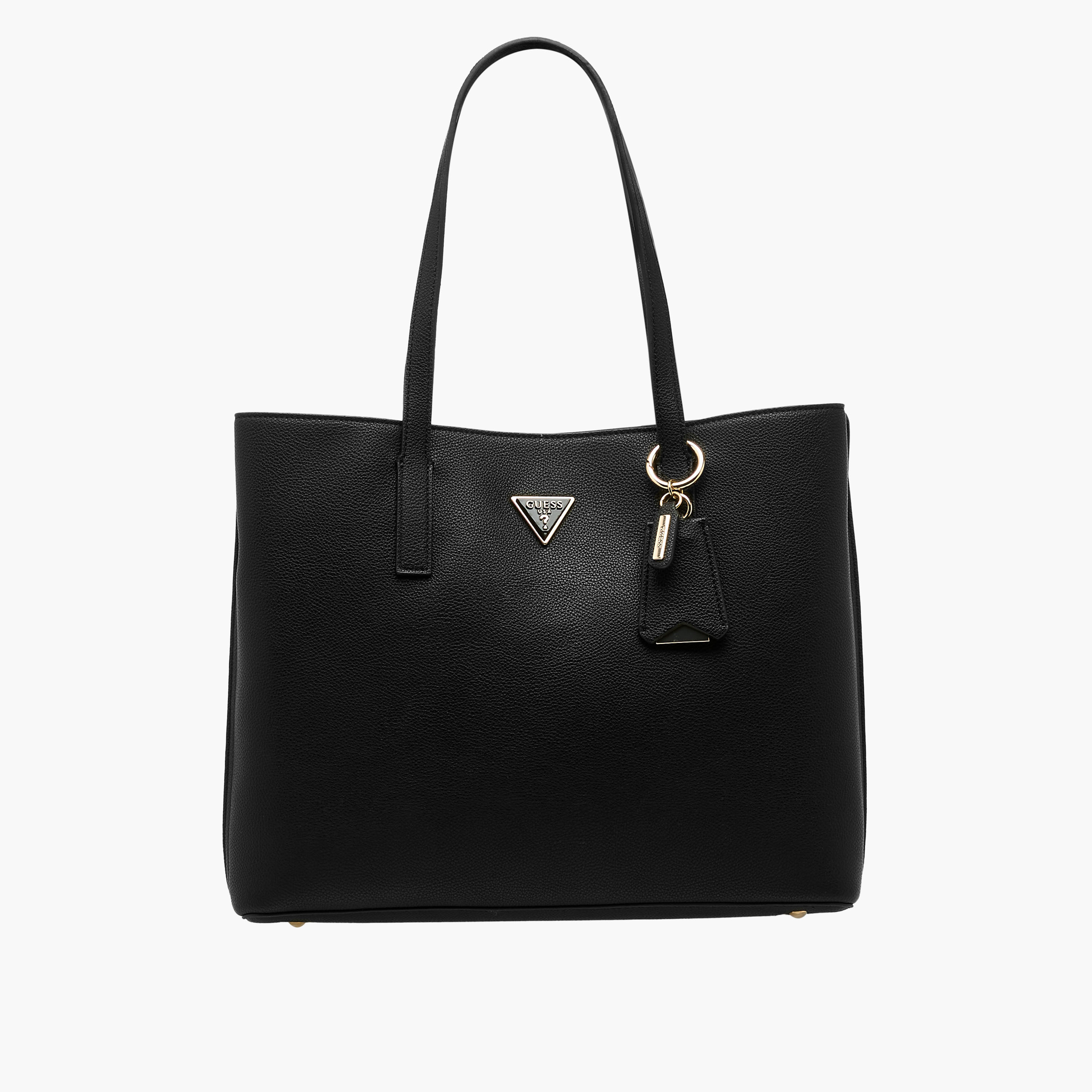 Guess Meridian II Girlfriend Textured Tote Bag with Zip Closure-women-bagsandwallets-handbags-image-1