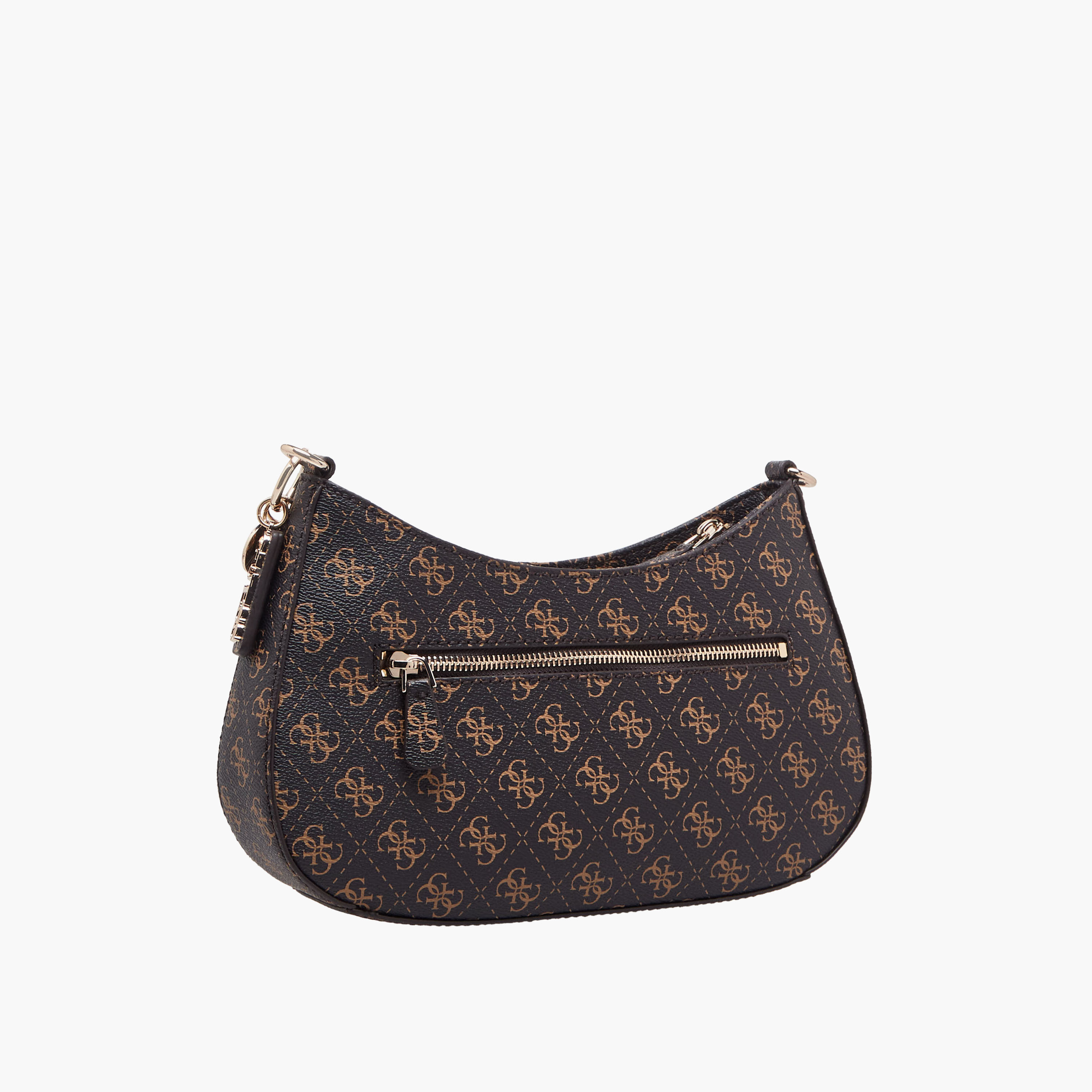 Guess NOELLE II Monogram Print Shoulder Bag with Adjustable Strap-women-bagsandwallets-handbags-image-4