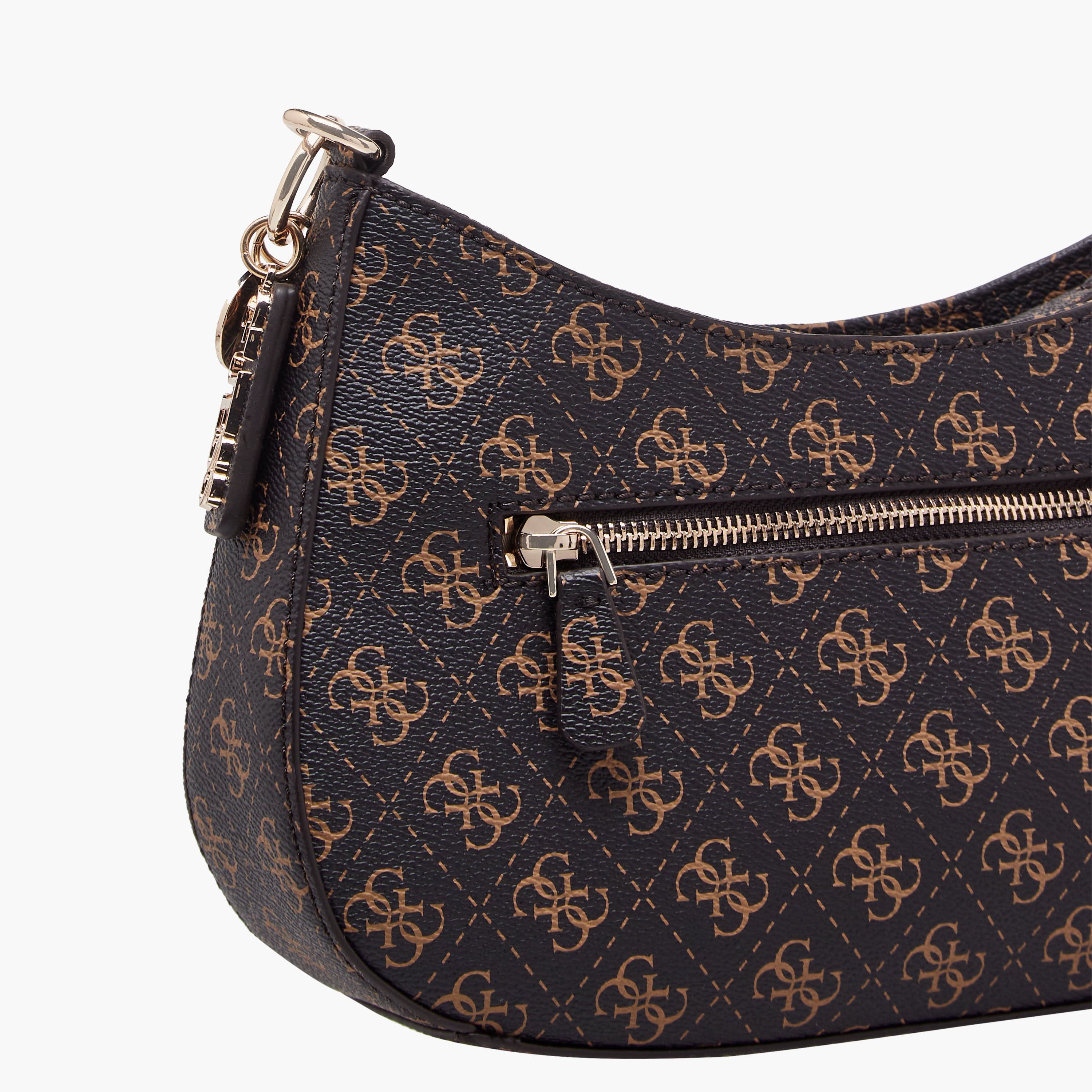Guess NOELLE II Monogram Print Shoulder Bag with Adjustable Strap-women-bagsandwallets-handbags-image-6