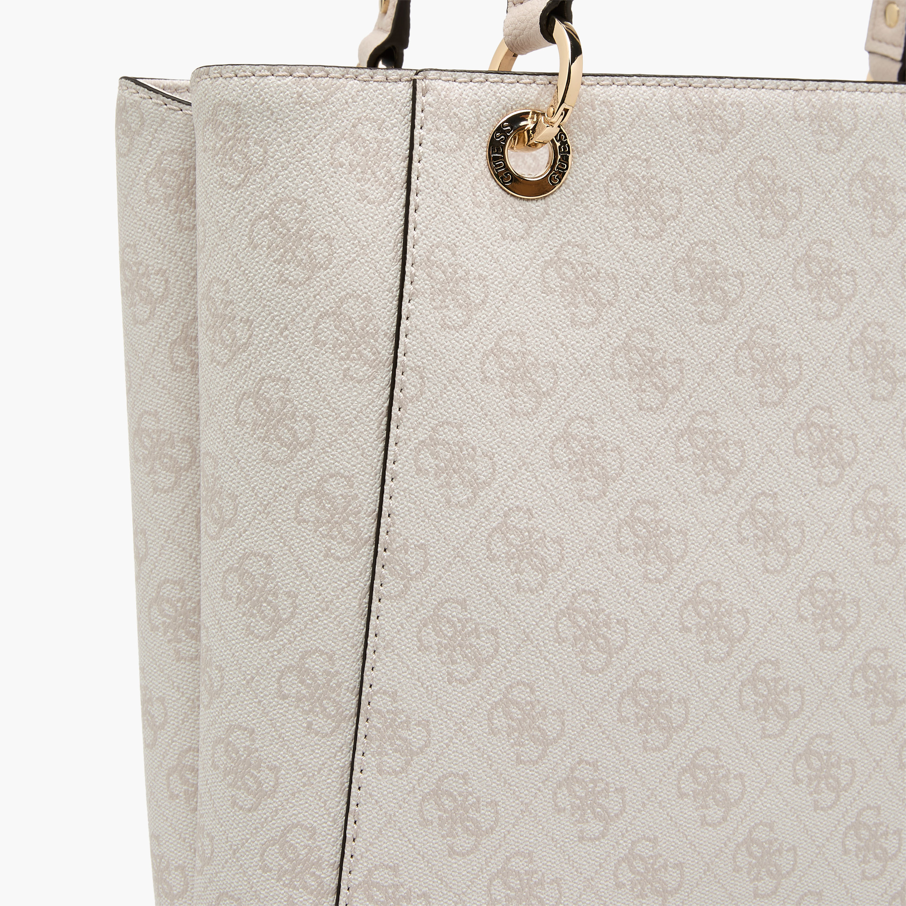 Guess Noelle II Monogram Print Tote Bag with Charm Detail-women-bagsandwallets-handbags-image-6