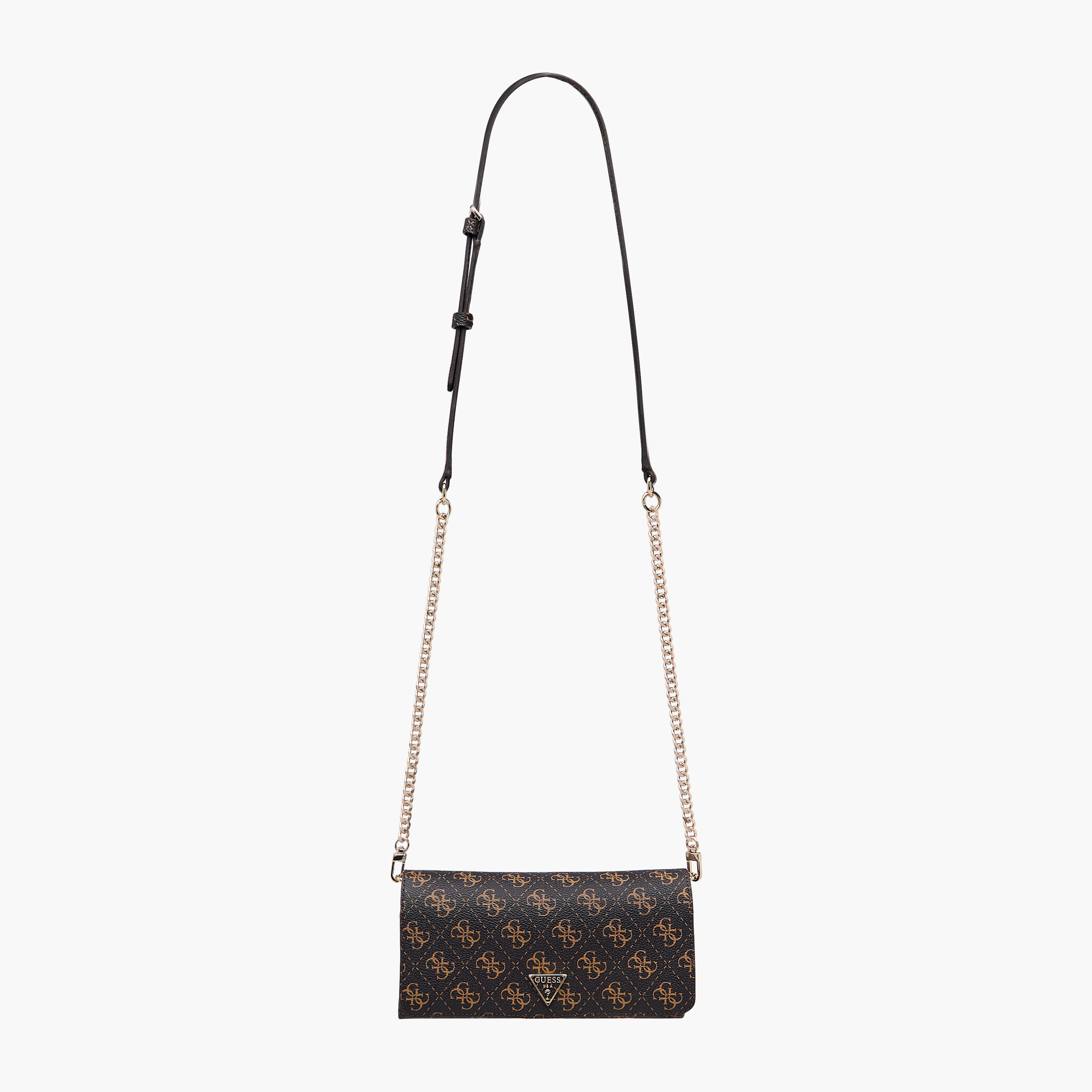 Guess Noelle II Monogram Print Crossbody Bag with Detachable Chain Strap-women-bagsandwallets-handbags-image-3