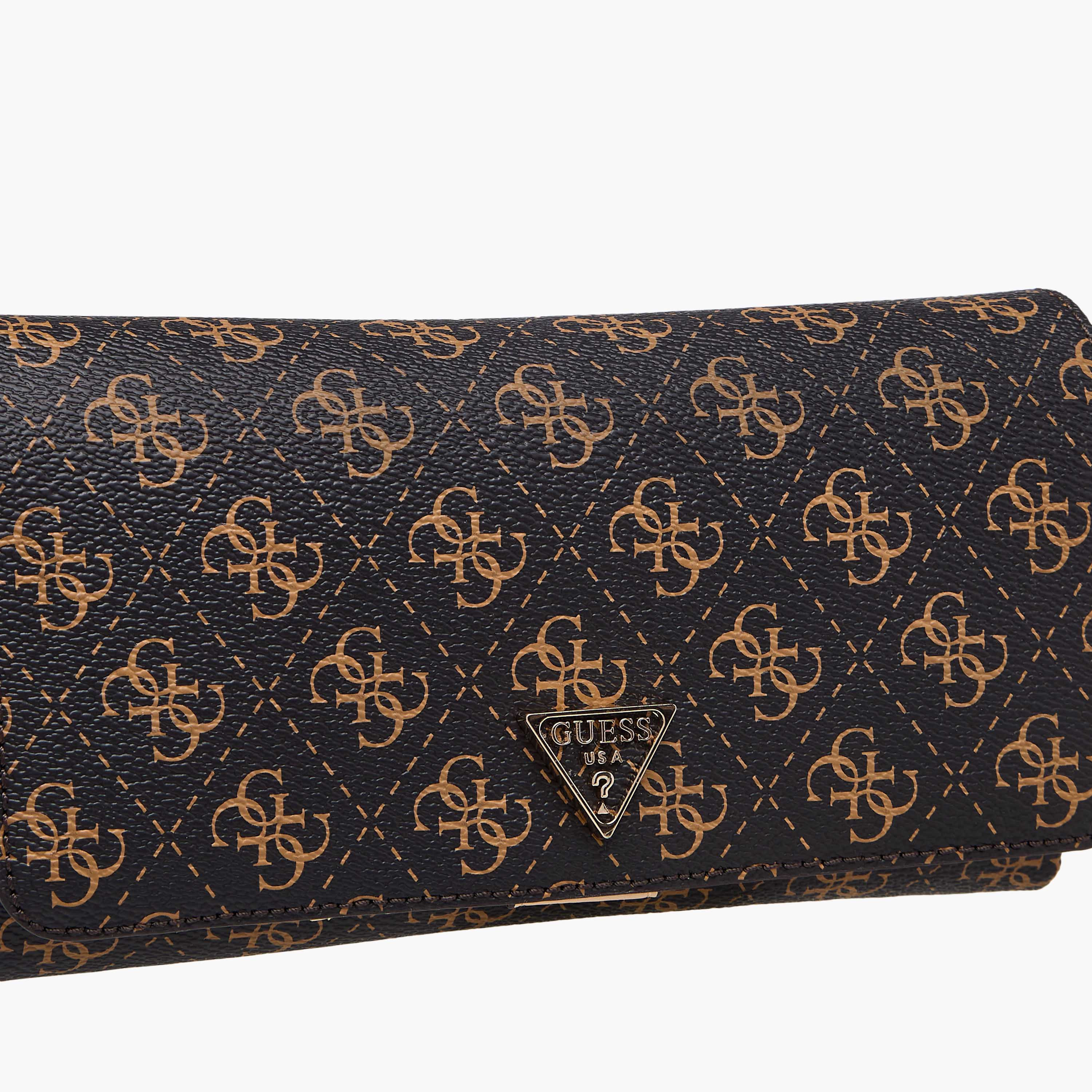 Guess Noelle II Monogram Print Crossbody Bag with Detachable Chain Strap-women-bagsandwallets-handbags-image-4