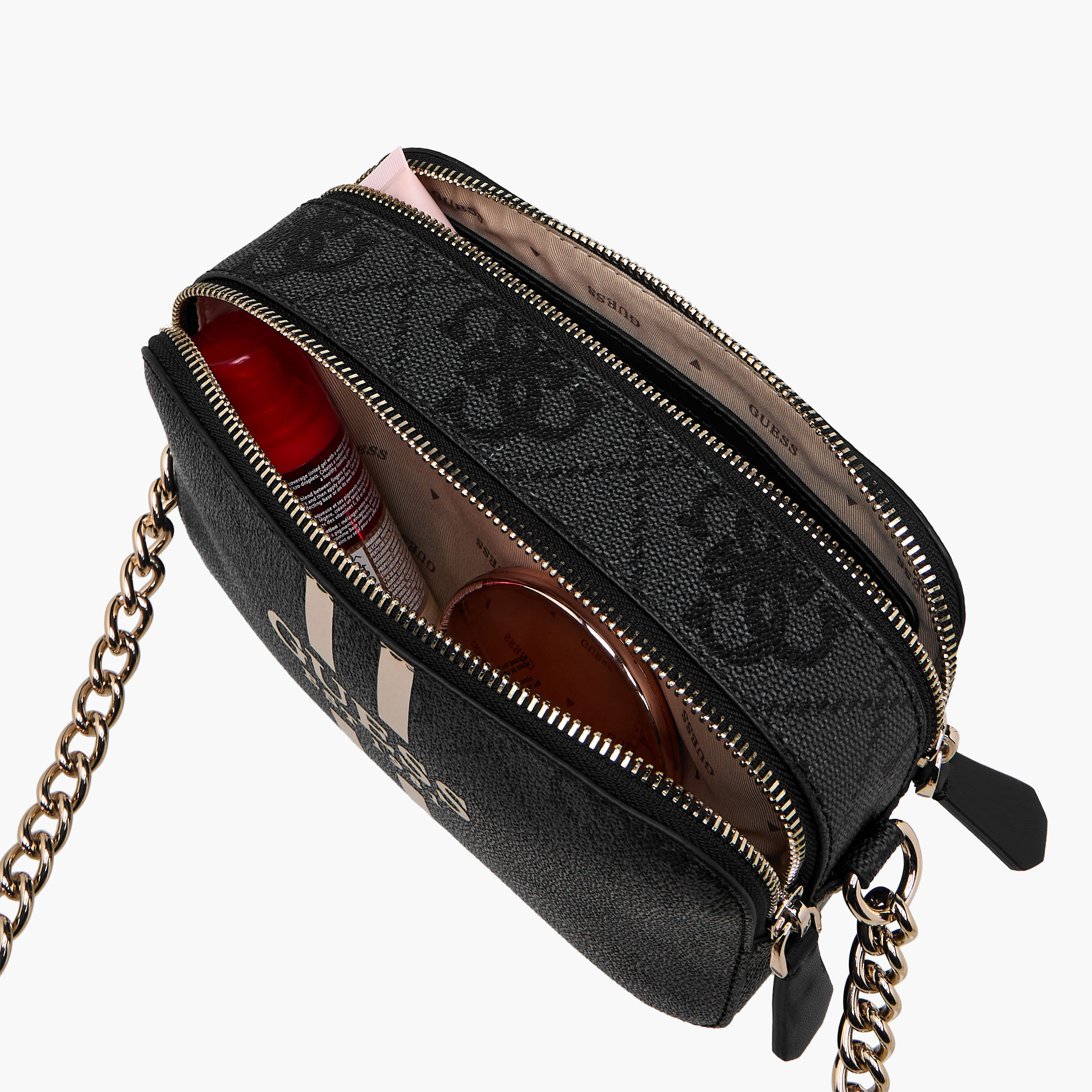Guess Noelle II Monogram Print Crossbody Bag with Chain Strap-women-bagsandwallets-handbags-image-8