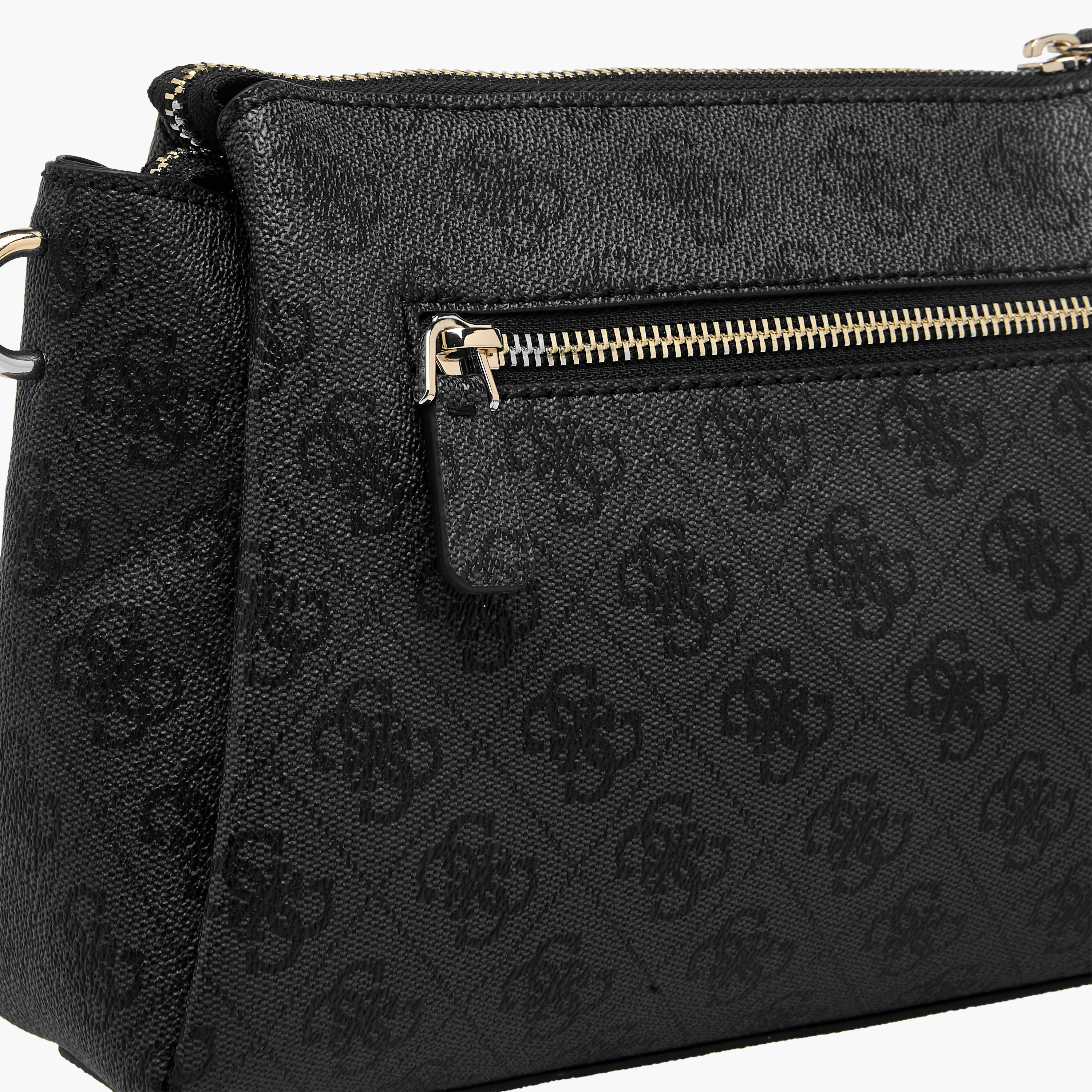 حقيبة كروس بودي Guess نويل II بنقش المونوغرام مع إغلاق بسحاب وحزام قابل للتعديل-women-bagsandwallets-handbags-image-6