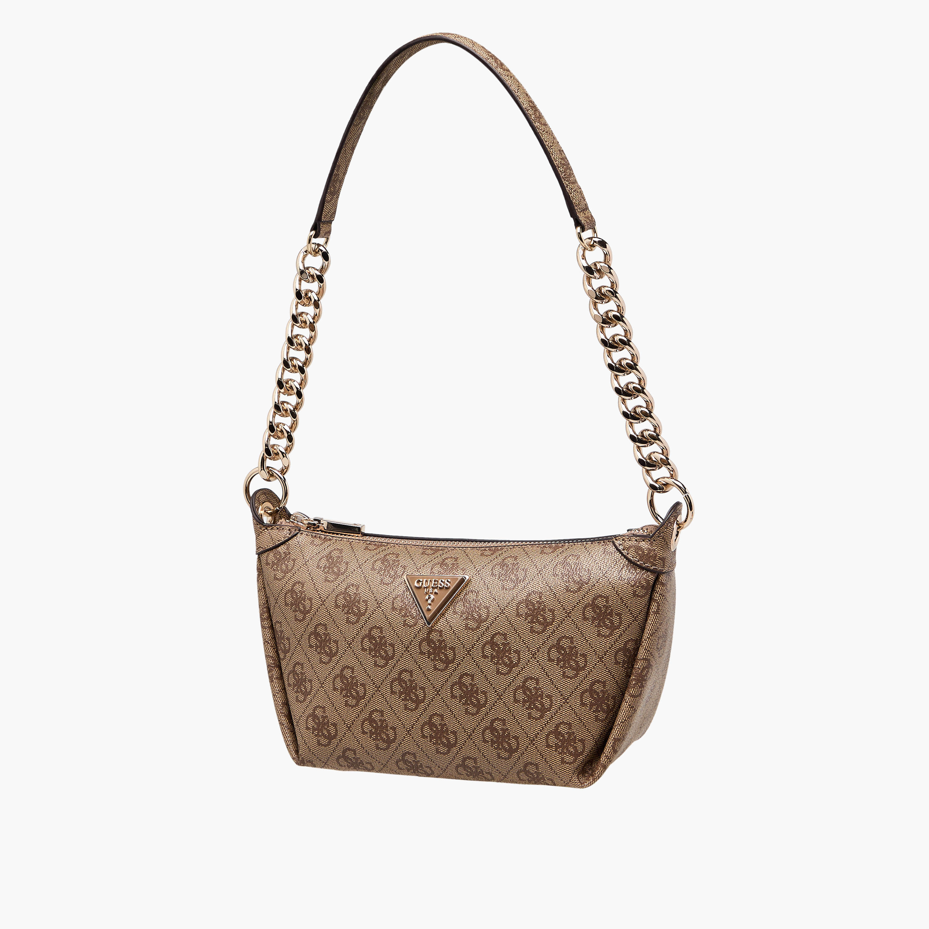 Guess Meridian Monogram Print Shoulder Bag with Zip Closure-women-bagsandwallets-handbags-image-3