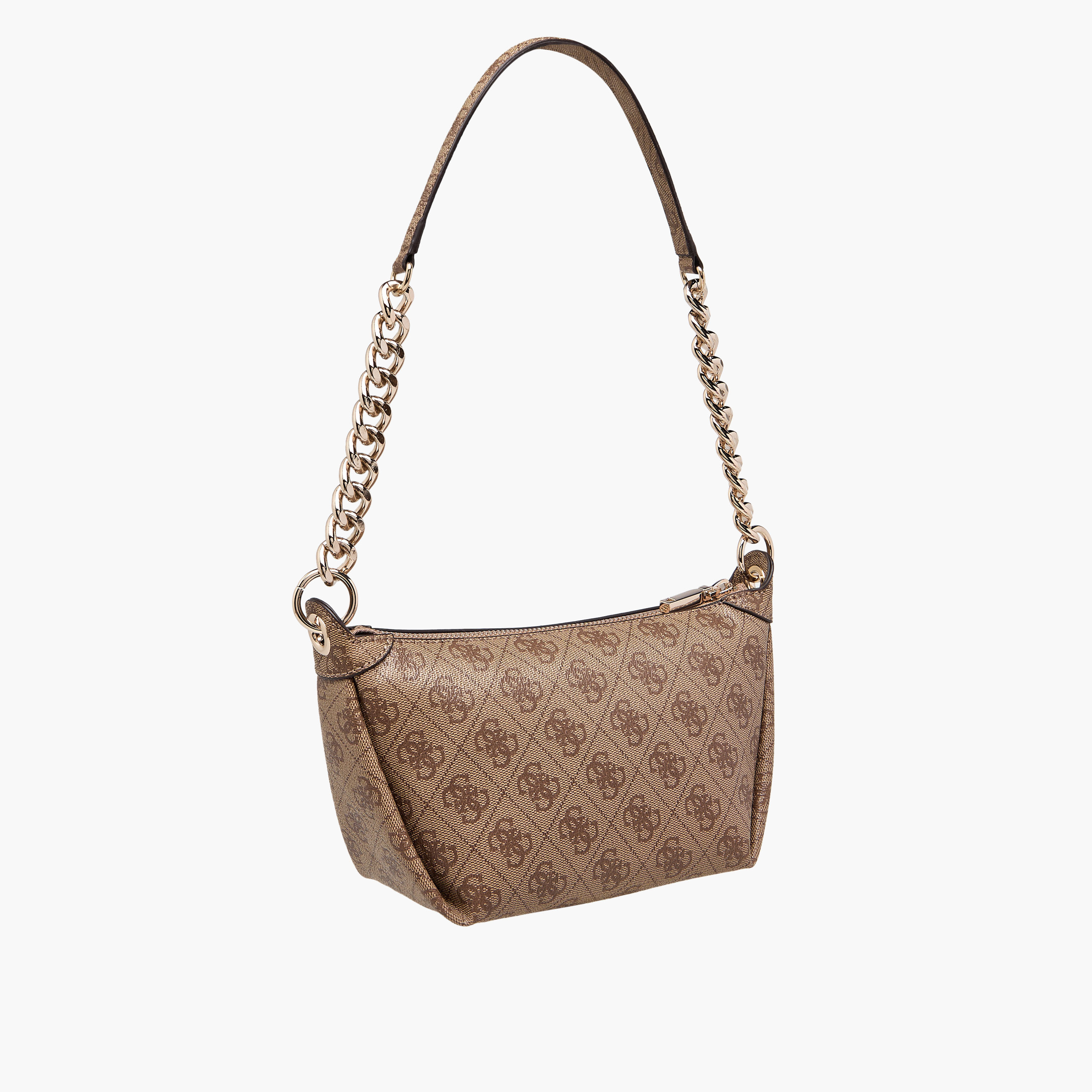 Guess Meridian Monogram Print Shoulder Bag with Zip Closure-women-bagsandwallets-handbags-image-5