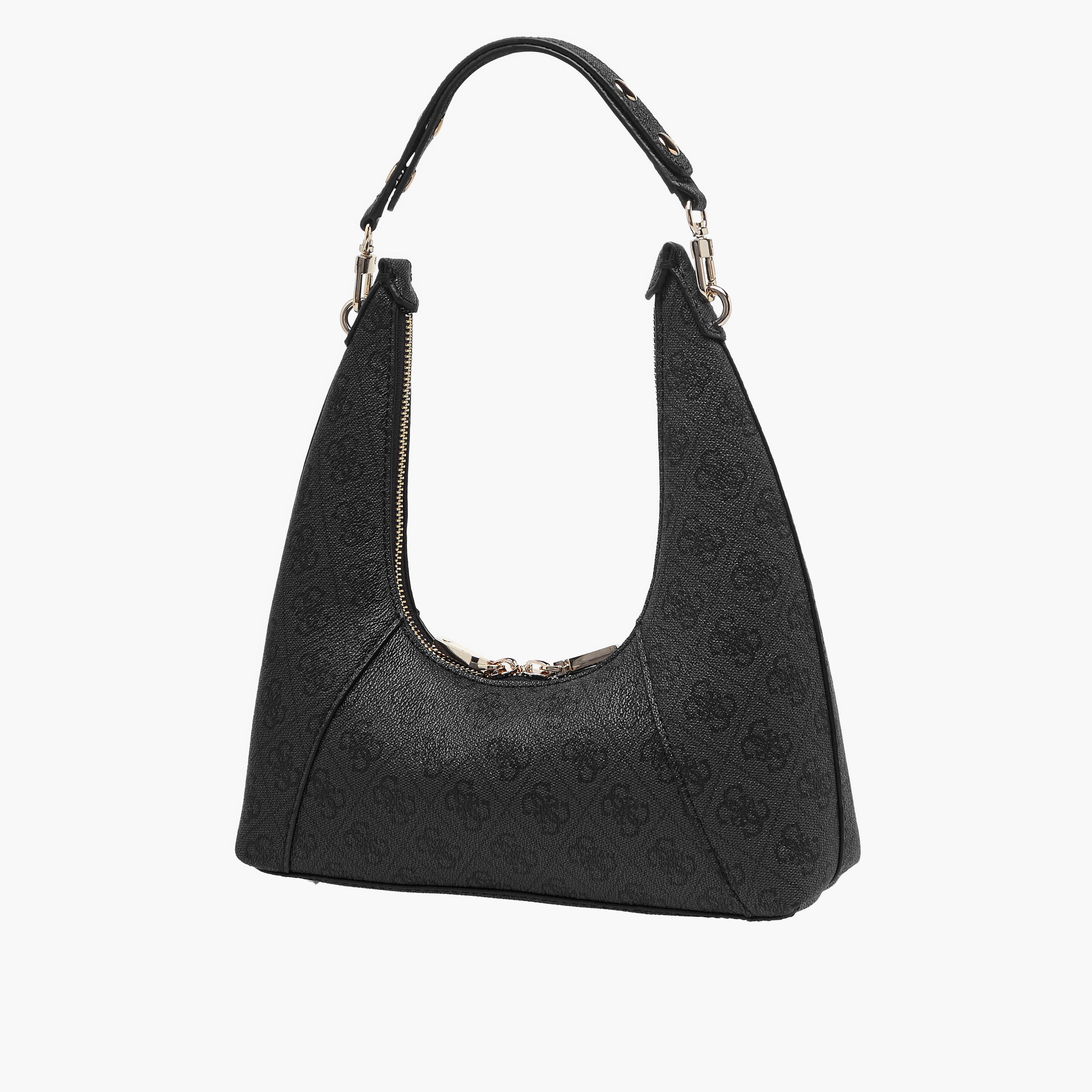 Guess Calista Monogram Print Shoulder Bag with Zip Closure-women-bagsandwallets-handbags-image-4