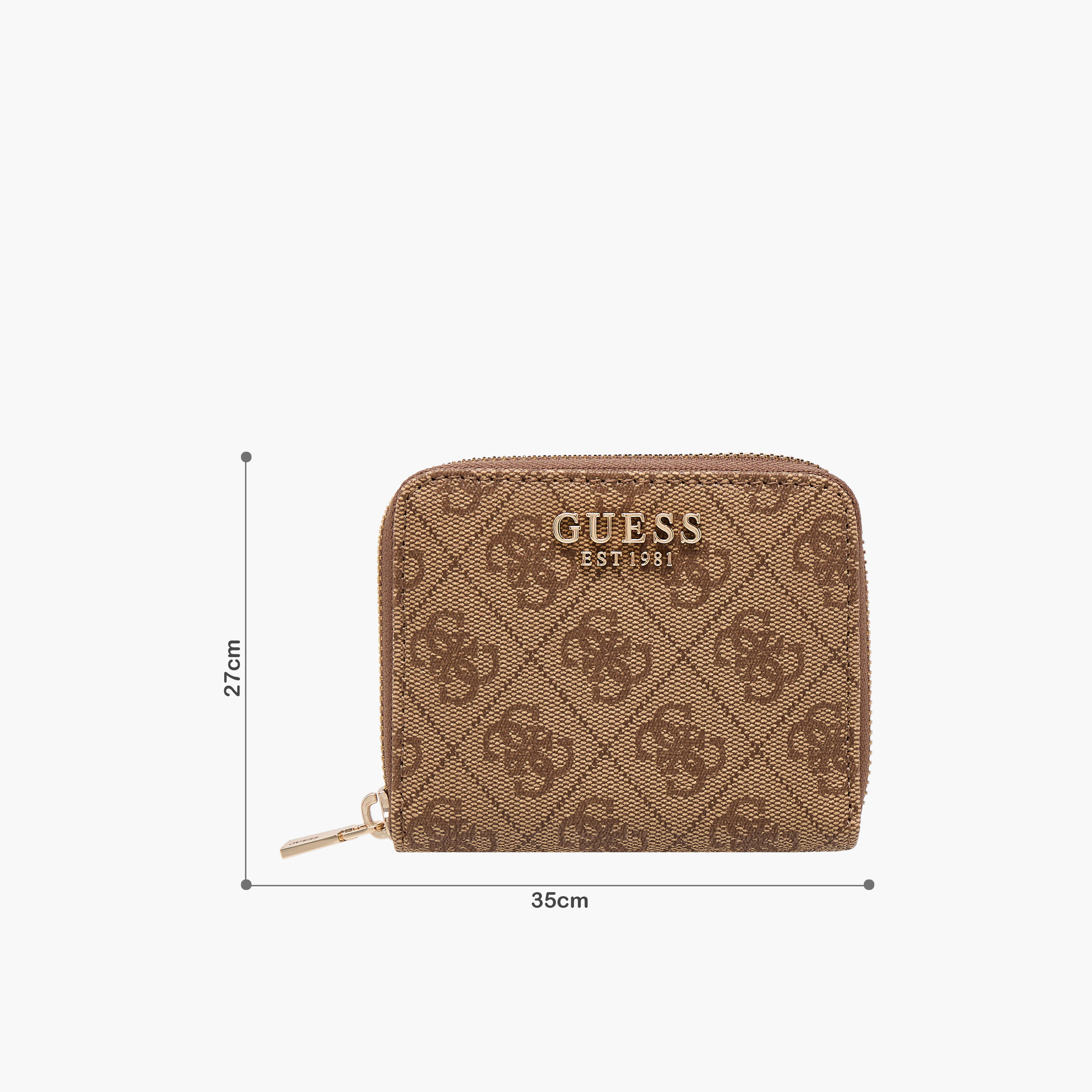 Guess LAUREL SLG SMALL Monogram Print Zip-Around Wallet-women-bagsandwallets-wallets-image-2