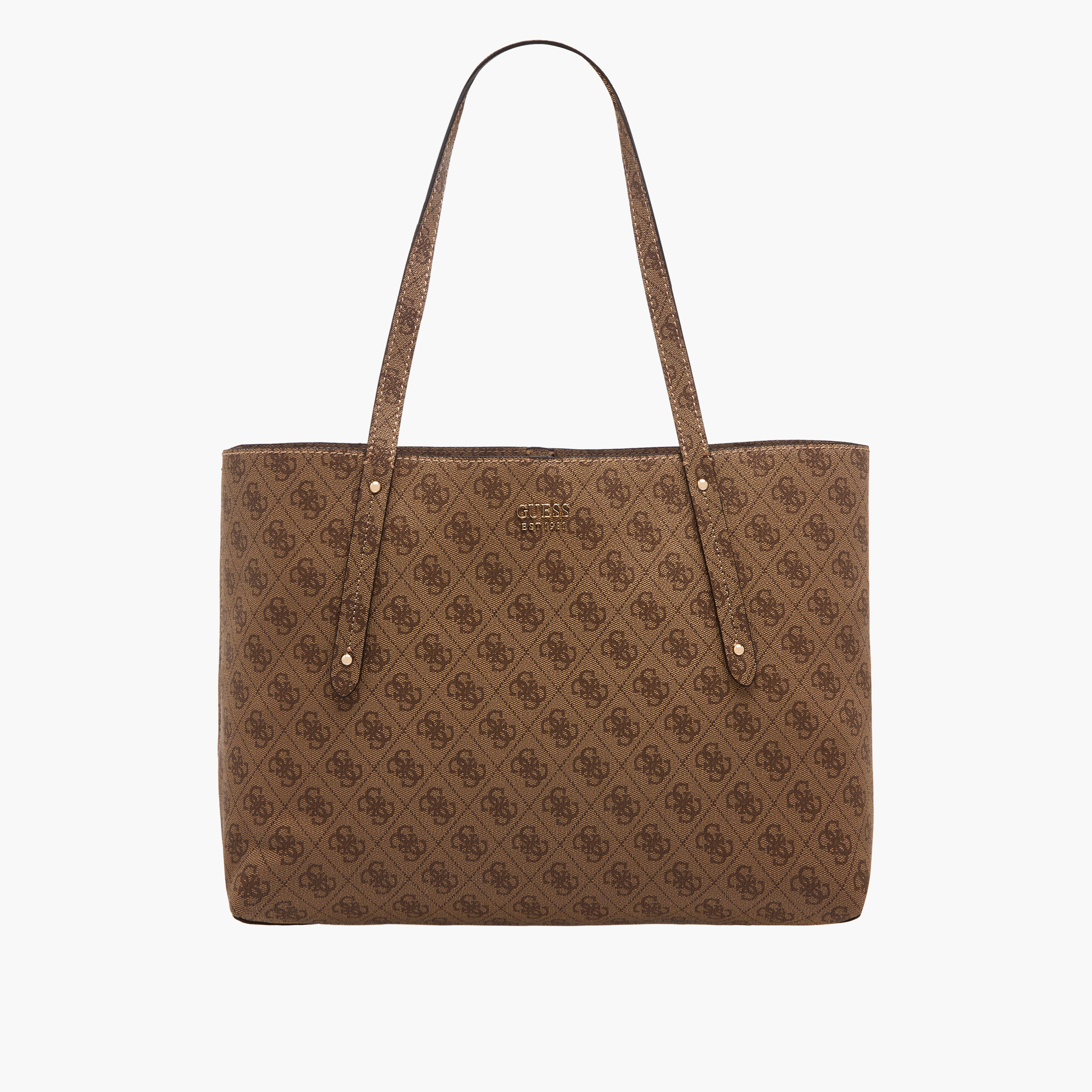 Guess Brenton Monogram Print Tote Bag with Shoulder Bag and Wallet-women-bagsandwallets-handbags-image-3