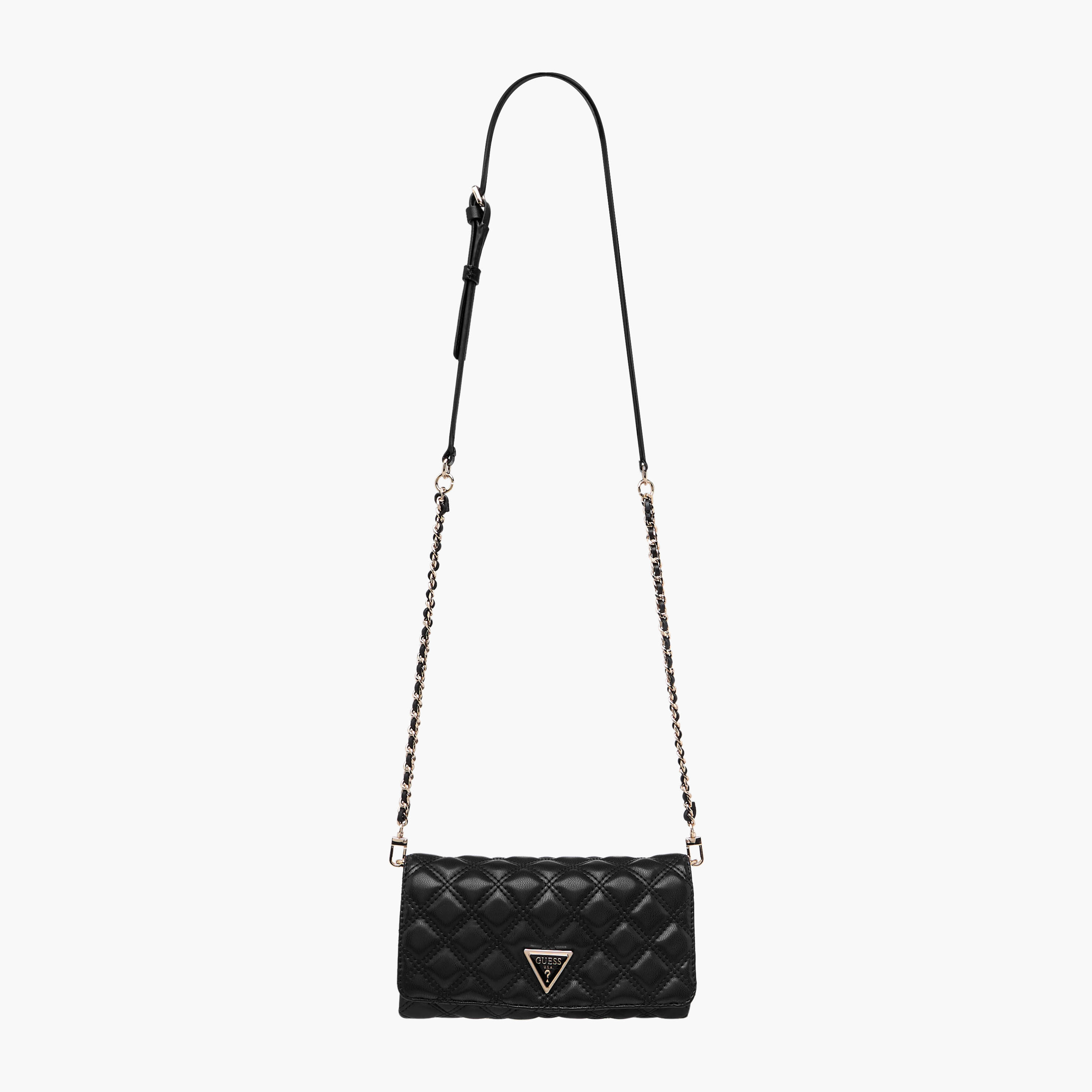 Guess Giully II Quilted Crossbody Bag with Chain Strap-women-bagsandwallets-handbags-image-3