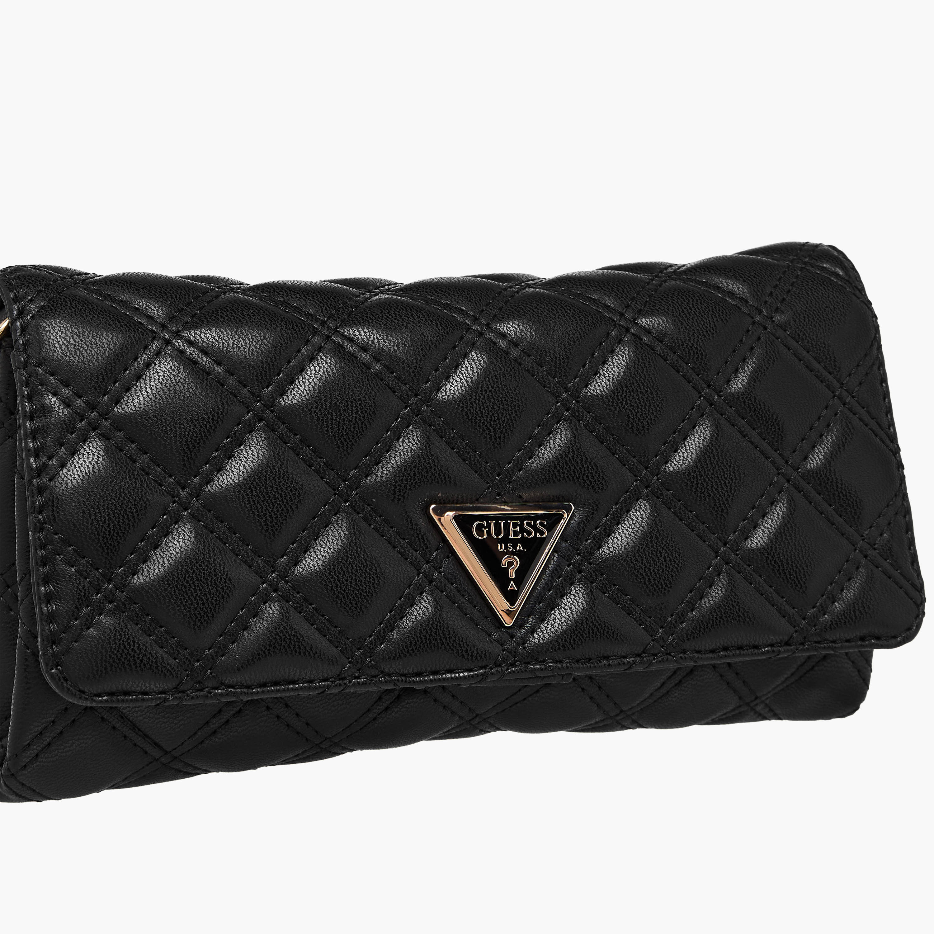 Guess Giully II Quilted Crossbody Bag with Chain Strap-women-bagsandwallets-handbags-image-4