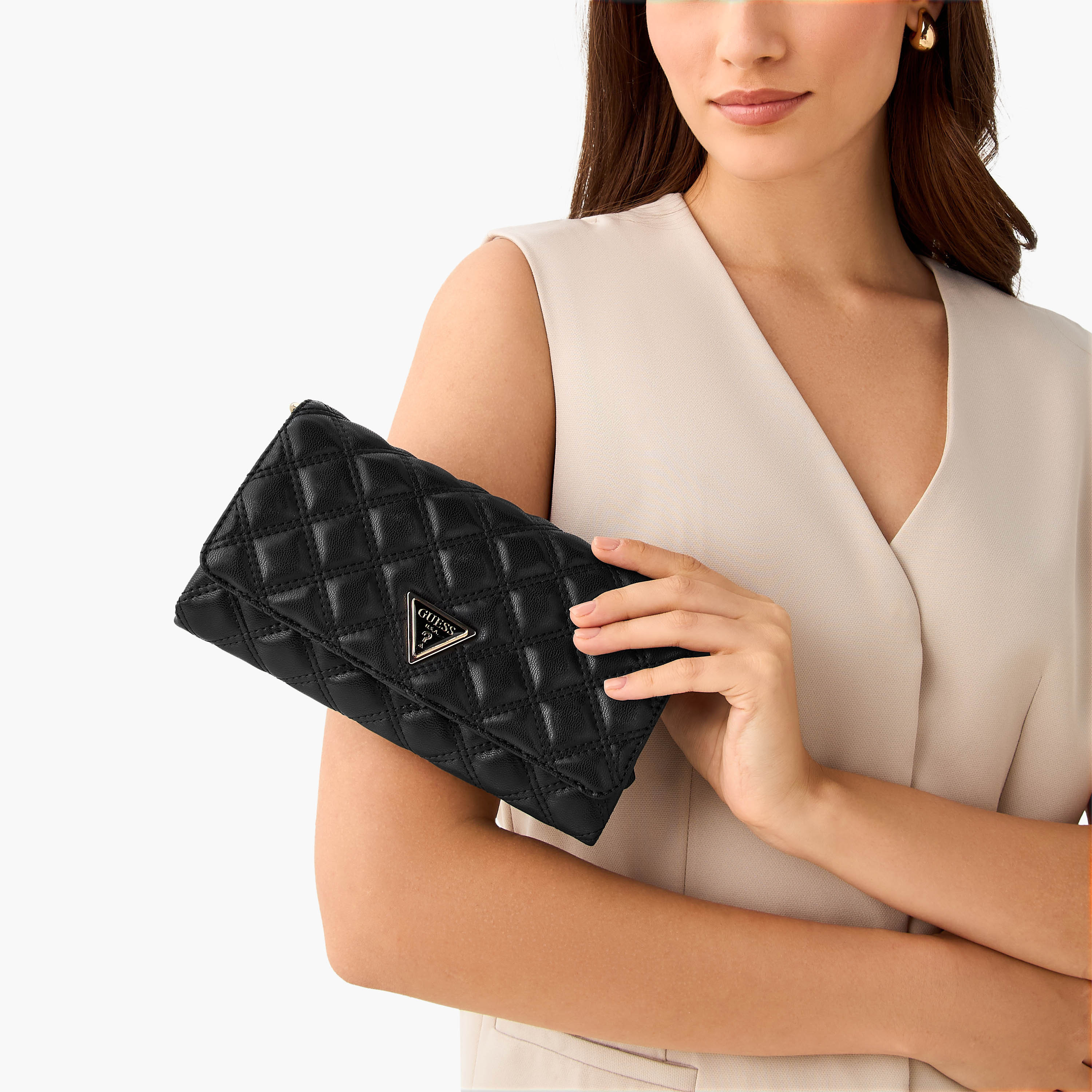 Guess Giully II Quilted Crossbody Bag with Chain Strap-women-bagsandwallets-handbags-image-8