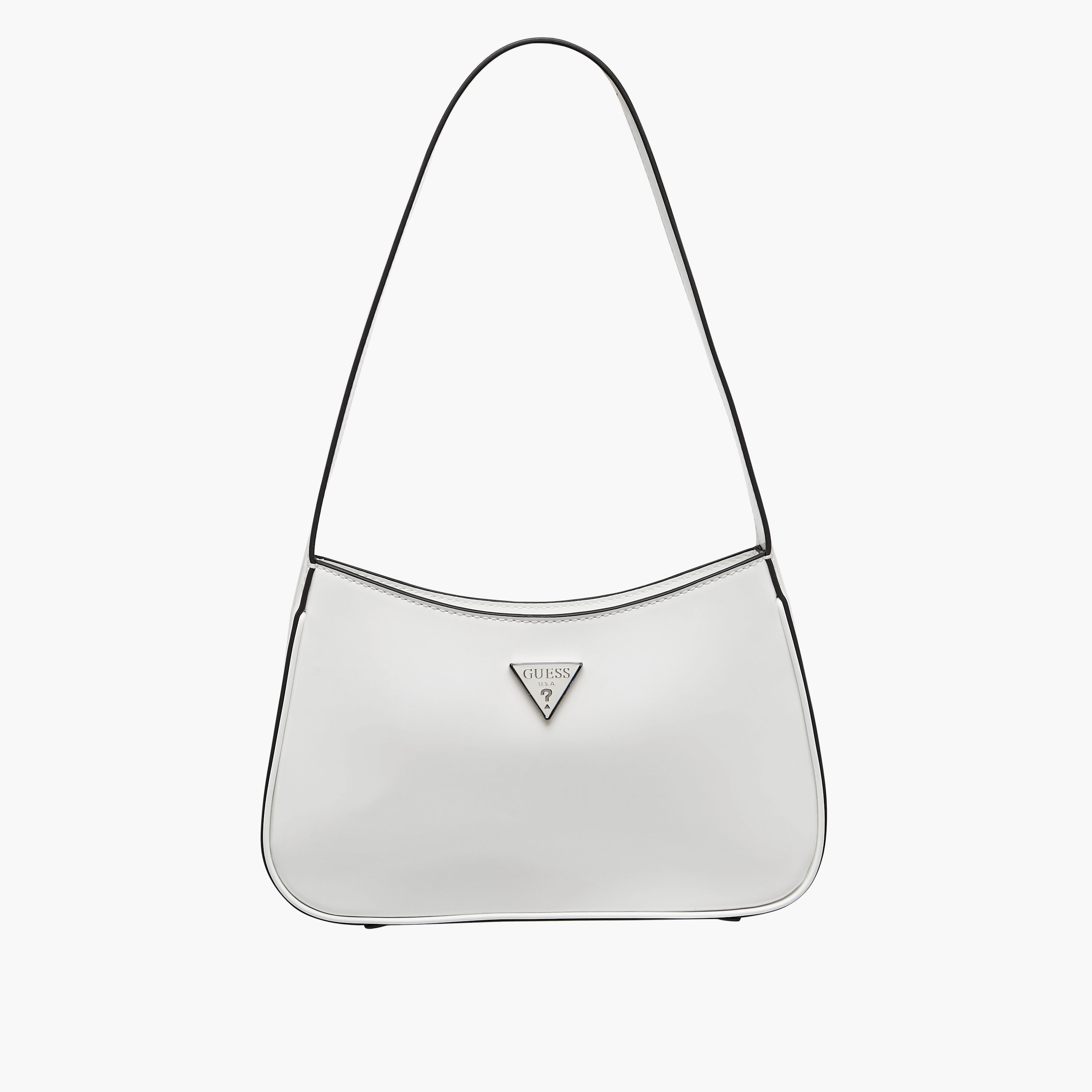Guess Arnela Piping Accent Shoulder Bag with Zip Closure-women-bagsandwallets-handbags-image-1