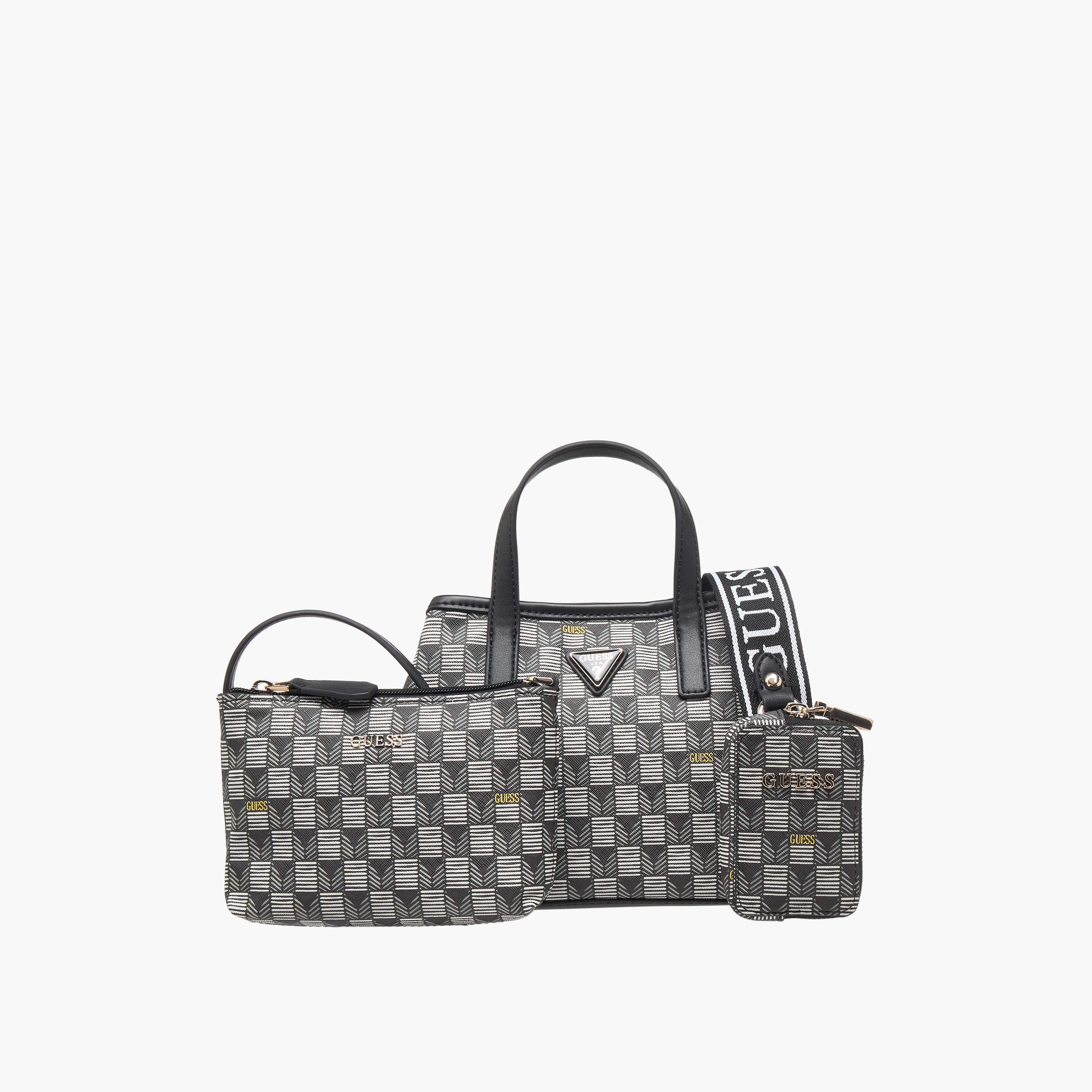 شنطة توتي ميني بطبعات مونوجرام مع شنطة كتف وشنطة صغيرة جي ويف II من جيس-women-bagsandwallets-handbags-image-1