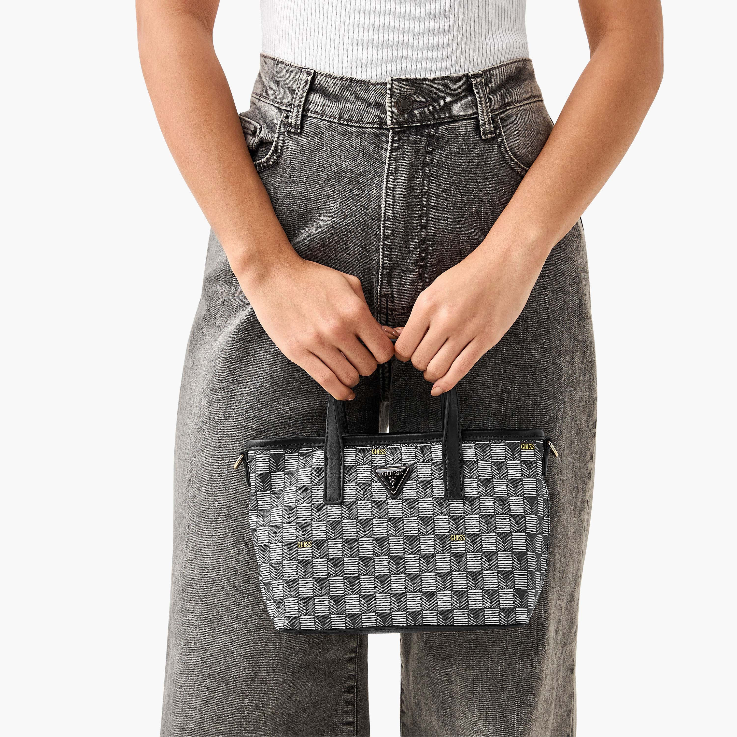 شنطة توتي ميني بطبعات مونوجرام مع شنطة كتف وشنطة صغيرة جي ويف II من جيس-women-bagsandwallets-handbags-image-11