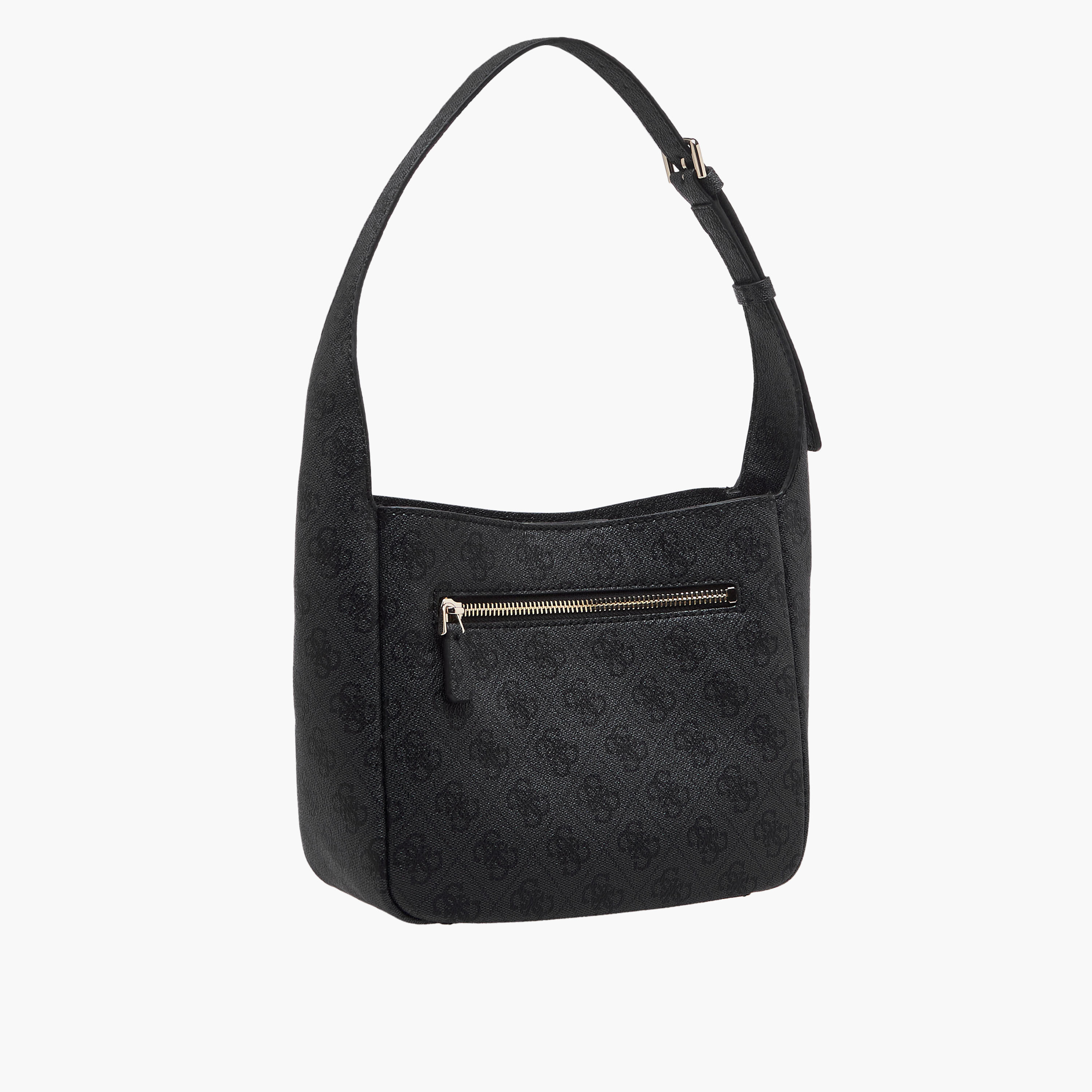 Guess Katya Monogram Print Shoulder Bag with Adjustable Strap-women-bagsandwallets-handbags-image-4