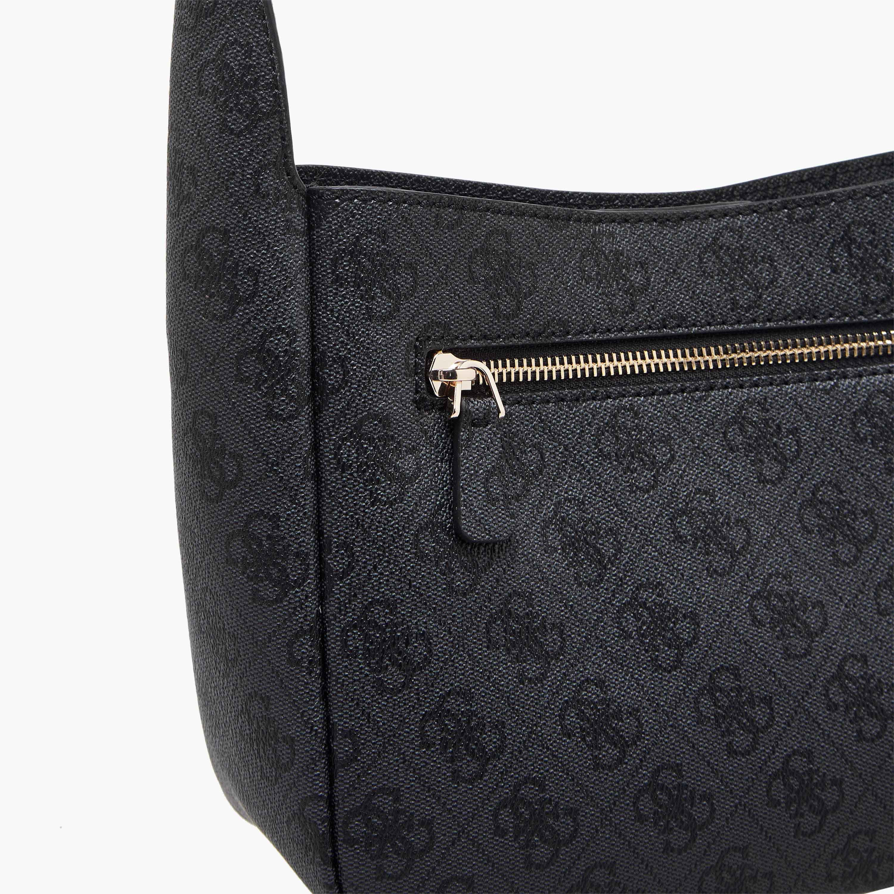 Guess Katya Monogram Print Shoulder Bag with Adjustable Strap-women-bagsandwallets-handbags-image-6