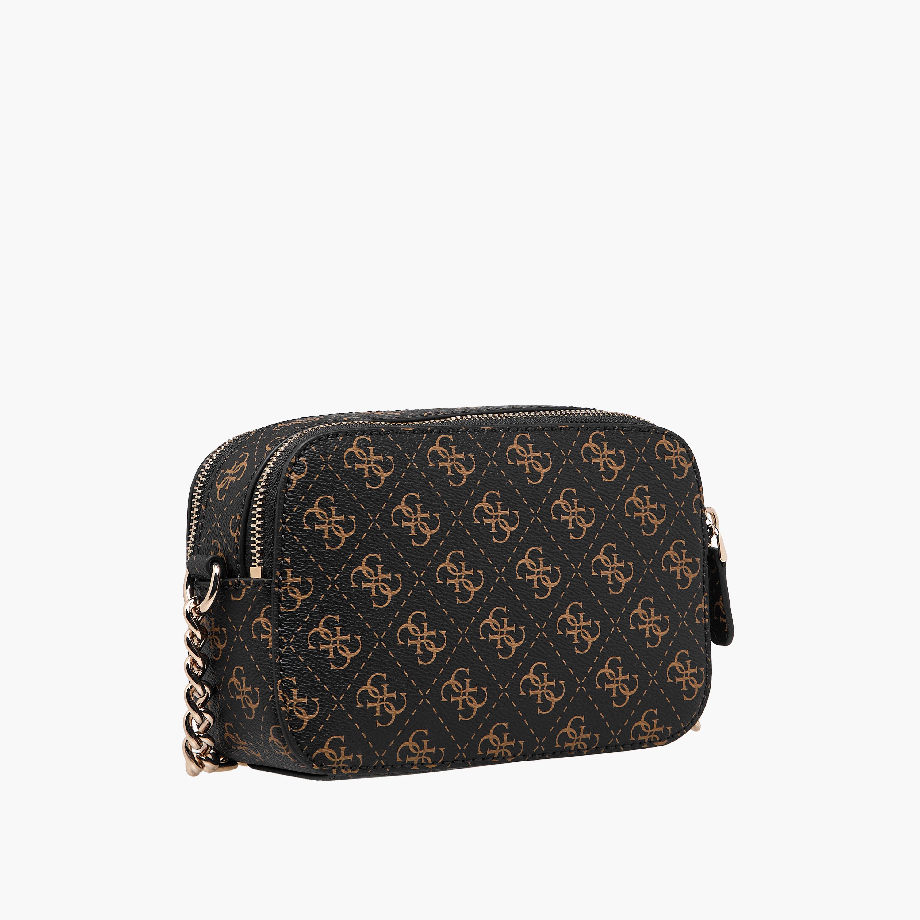Guess Noelle II Monogram Print Crossbody Bag with Chain Strap-women-bagsandwallets-handbags-image-5