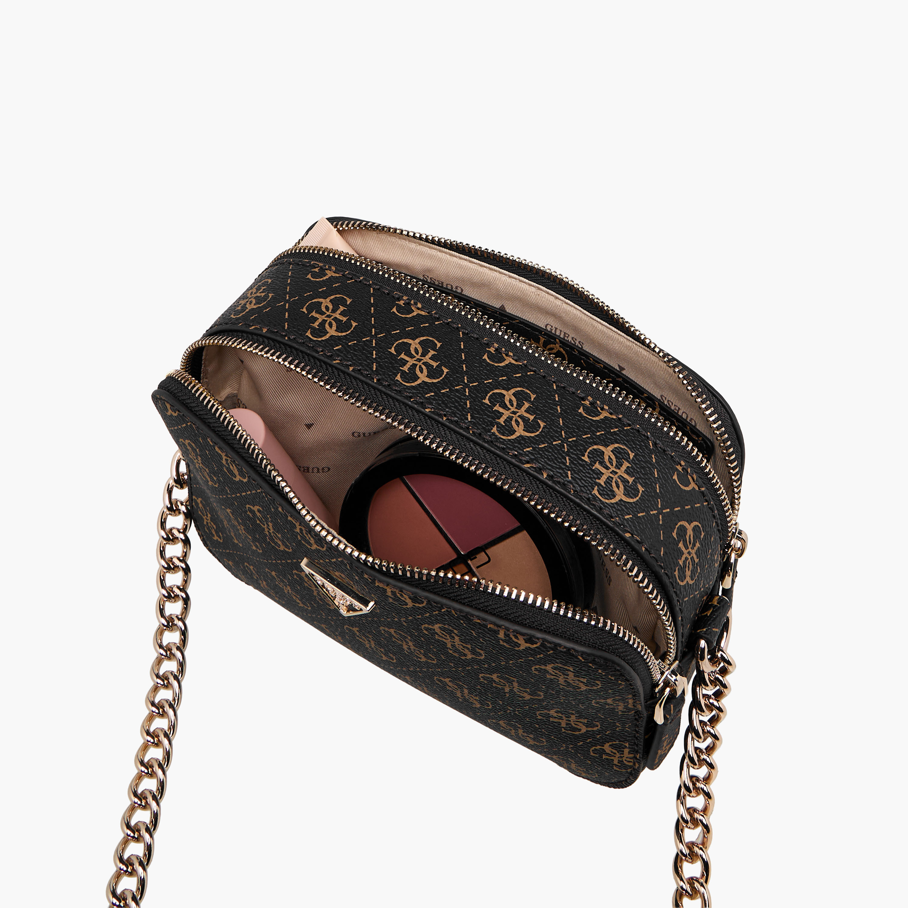 Guess Noelle II Monogram Print Crossbody Bag with Chain Strap-women-bagsandwallets-handbags-image-8