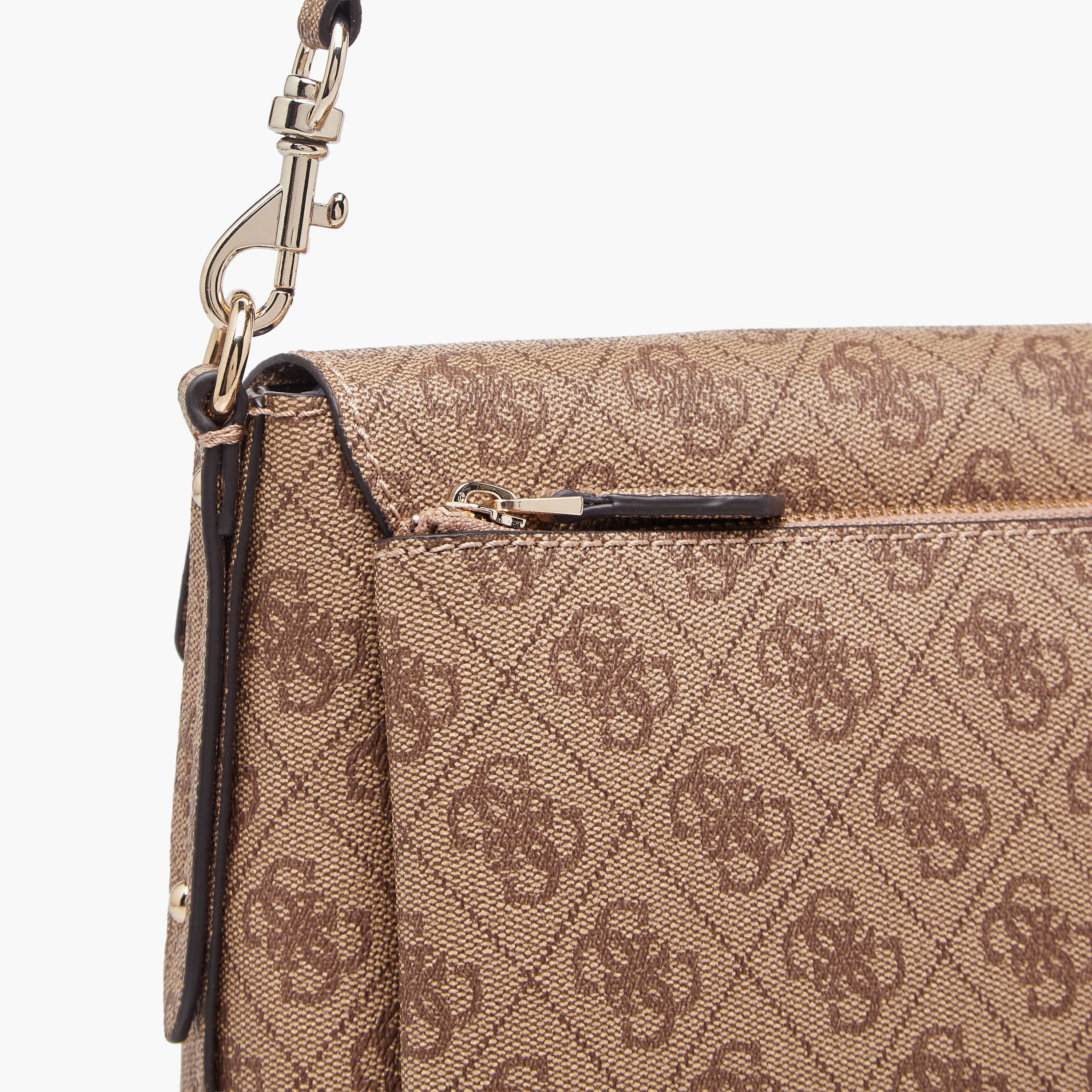 Guess Eco Brenton Monogram Print Shoulder Bag with Adjustable Strap-women-bagsandwallets-handbags-image-6