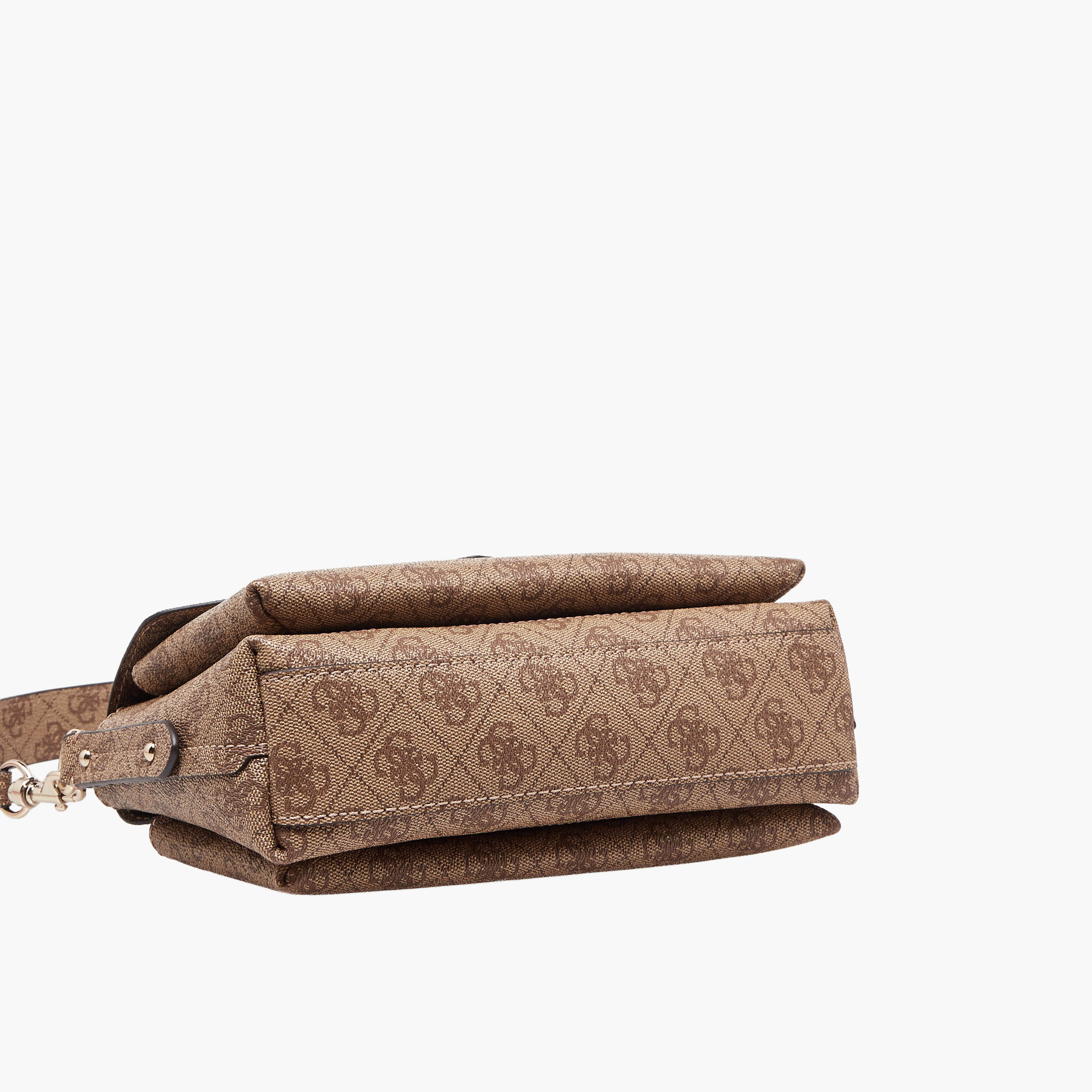 Guess Eco Brenton Monogram Print Shoulder Bag with Adjustable Strap-women-bagsandwallets-handbags-image-7