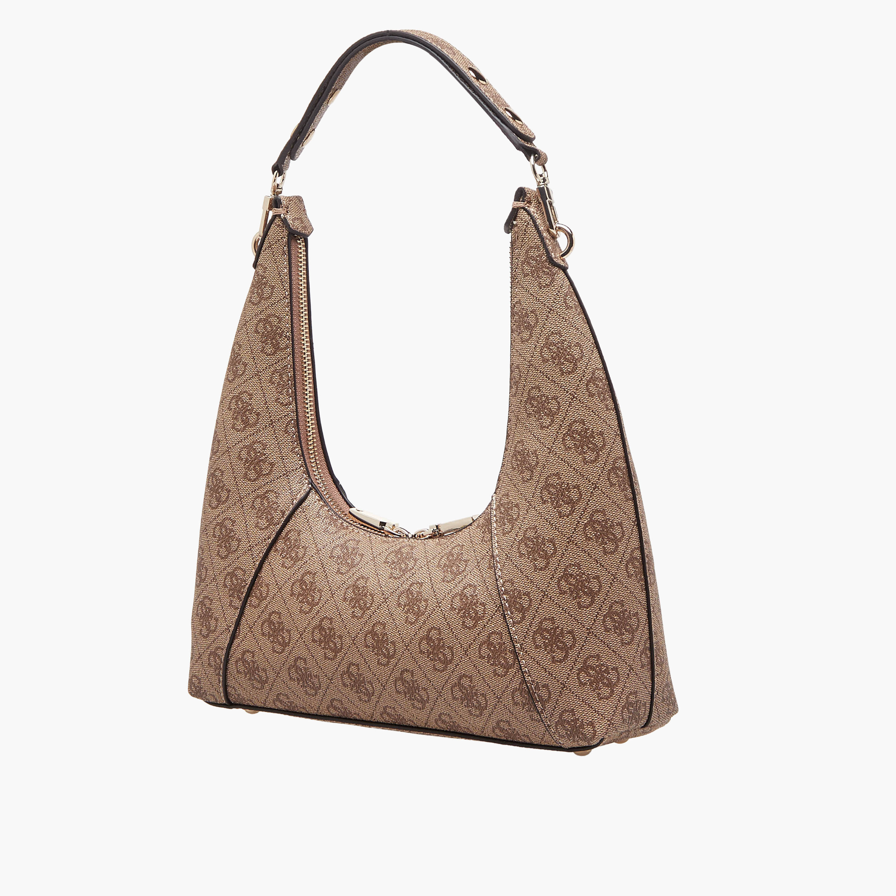 Guess Calista Monogram Print Shoulder Bag with Zip Closure-women-bagsandwallets-handbags-image-3