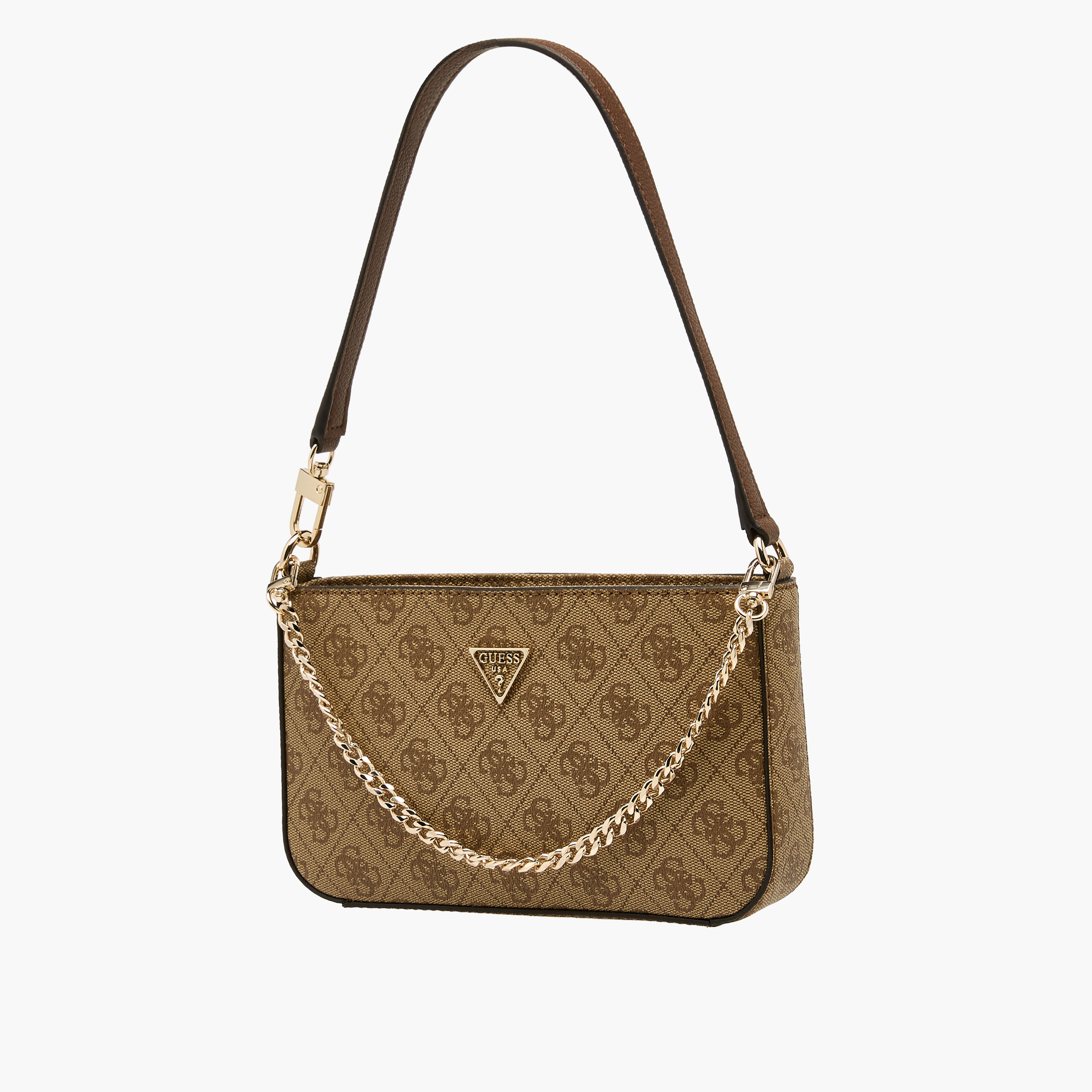 Guess Noelle II Mini Monogram Print Shoulder Bag with Zip Closure-women-bagsandwallets-handbags-image-3