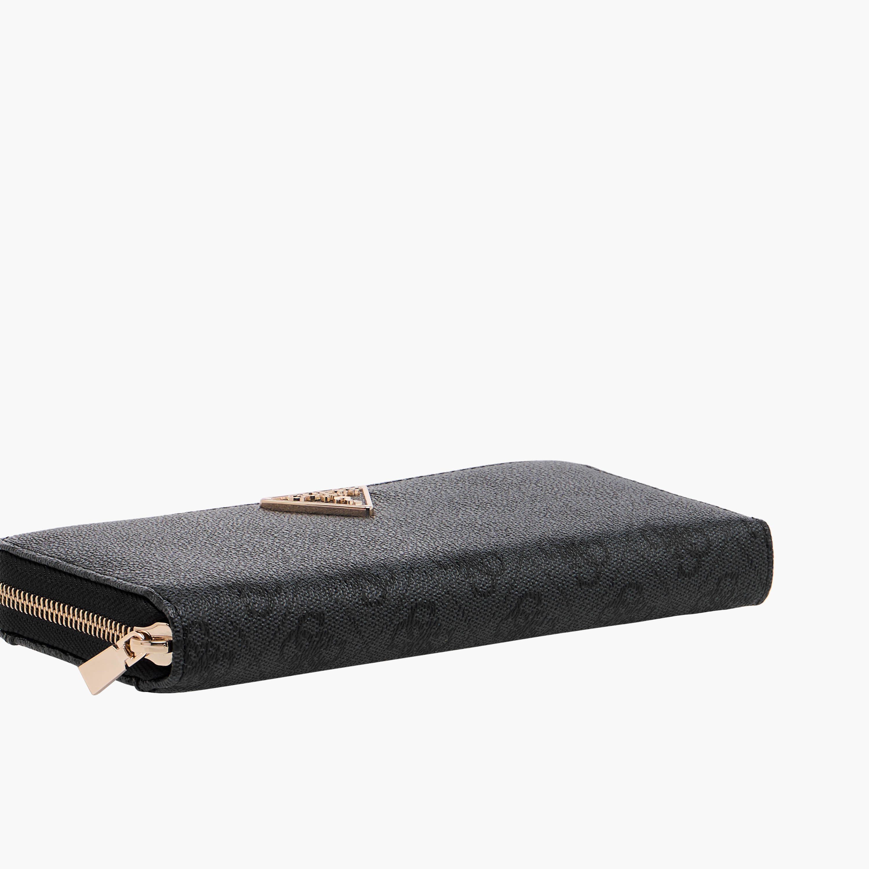 Guess LAUREL II SLG Monogram Embossed Zip Around Wallet-women-bagsandwallets-wallets-image-4