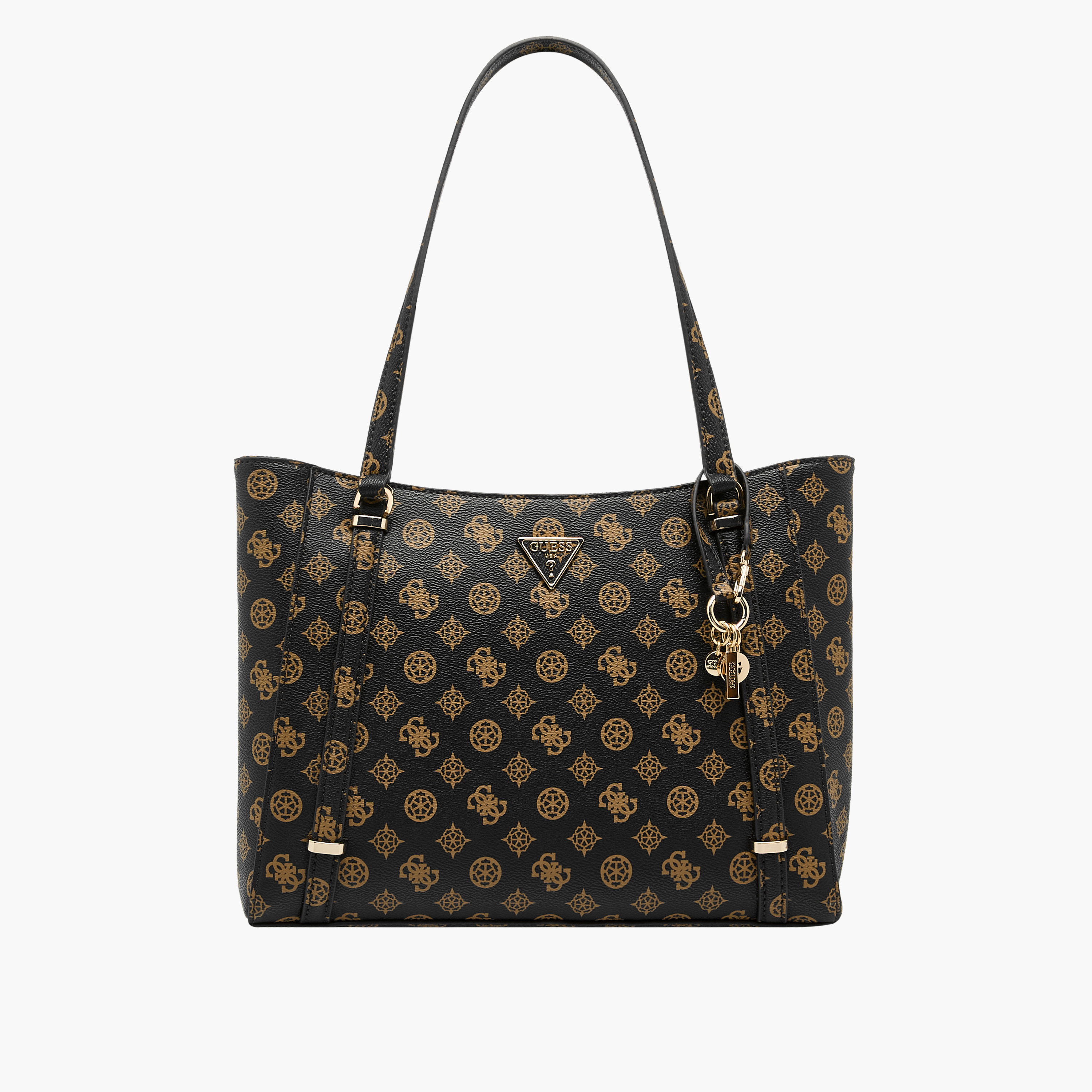 Guess Daryna II Elite Monogram Print Tote Bag with Double Handles-women-bagsandwallets-handbags-image-1