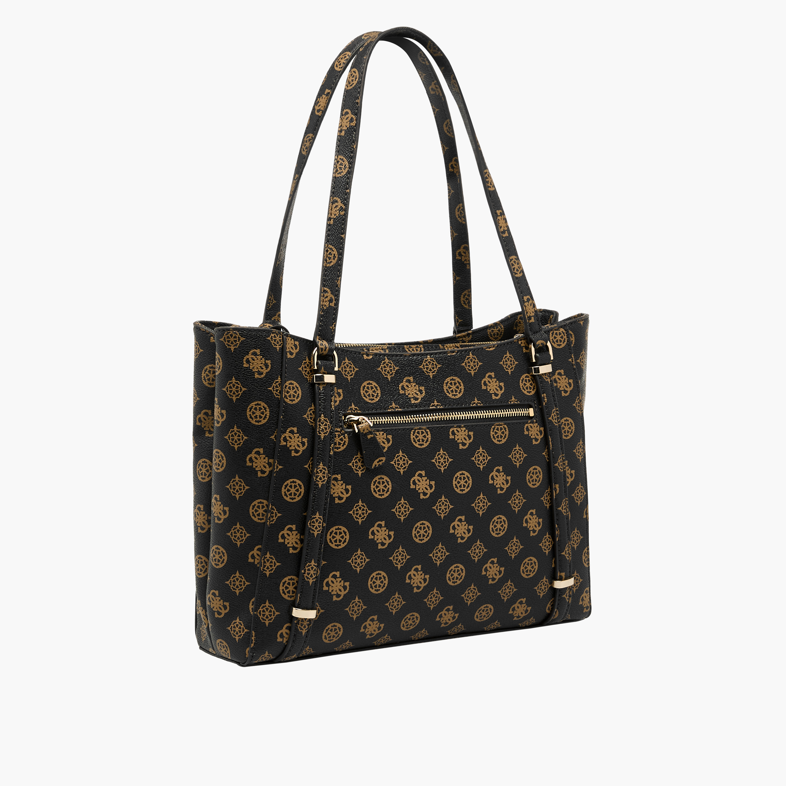 Guess Daryna II Elite Monogram Print Tote Bag with Double Handles-women-bagsandwallets-handbags-image-4