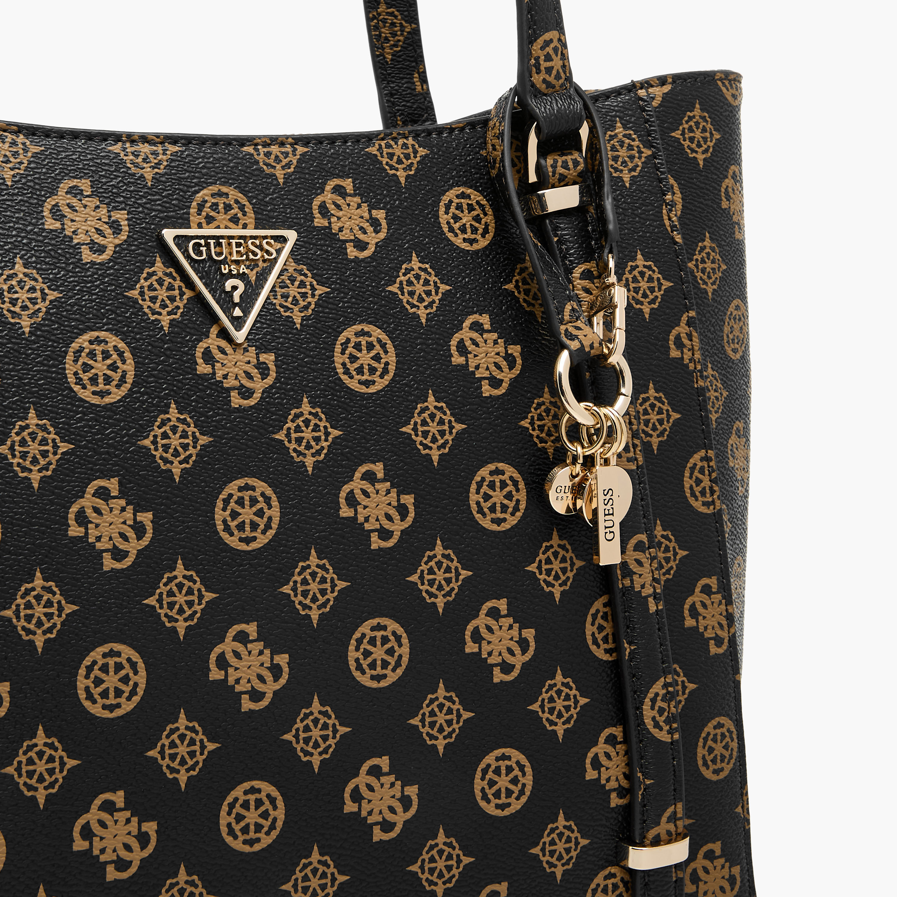 Guess Daryna II Elite Monogram Print Tote Bag with Double Handles-women-bagsandwallets-handbags-image-5
